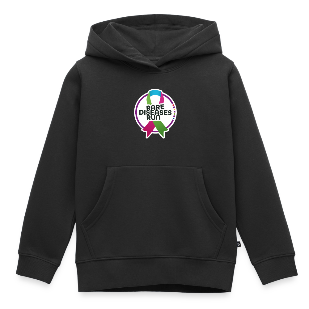 Rare Diseases Run | Kinder Premium Hoodie - Schwarz