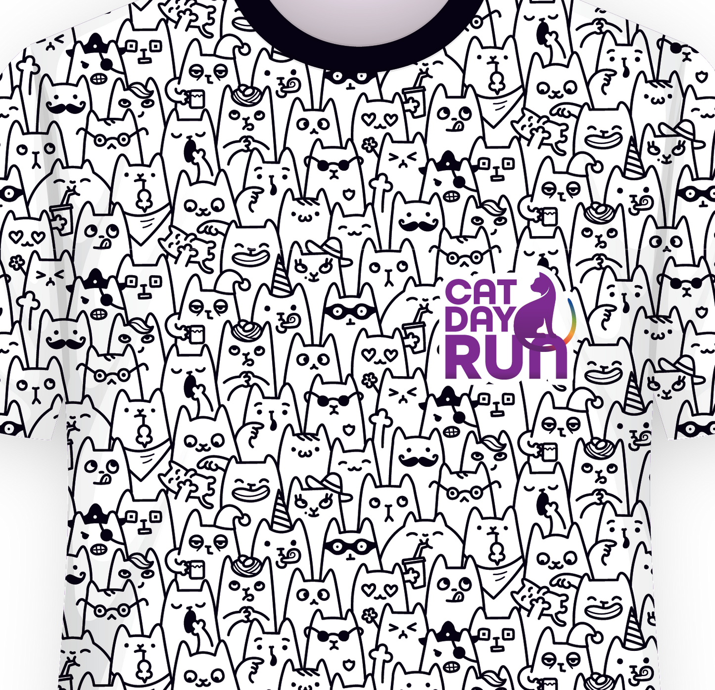 Shirt "Cat Day Run" (2025)