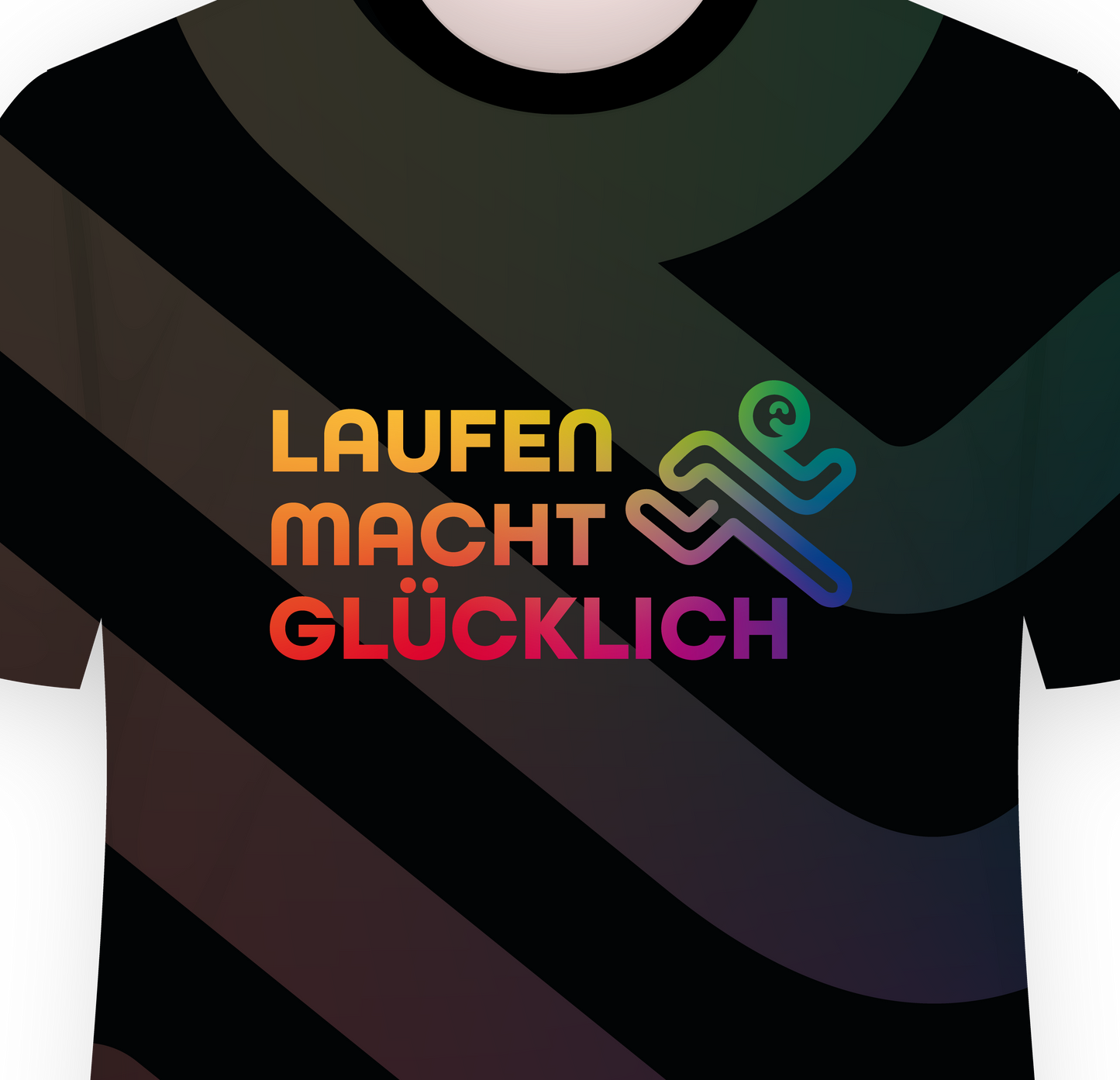 Shirt "Laufen macht glücklich" (2023)