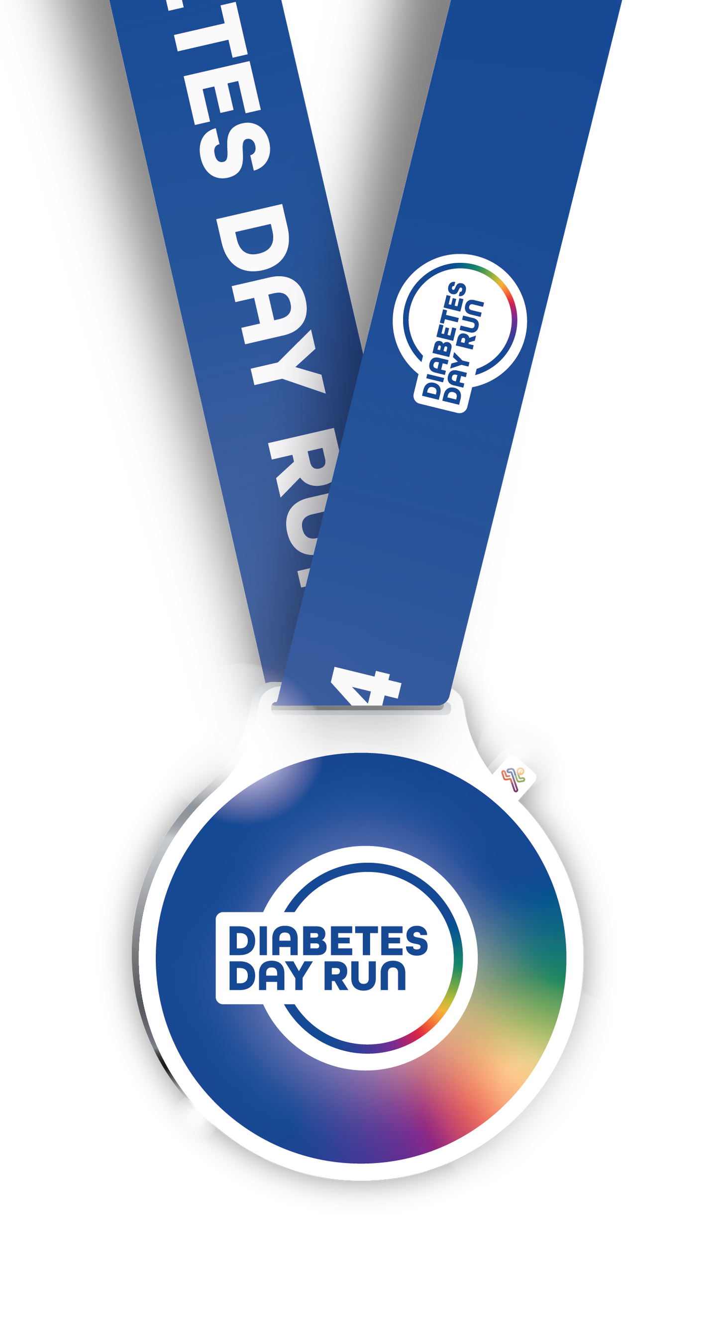 Medaille "Diabetes Day Run" (2024)