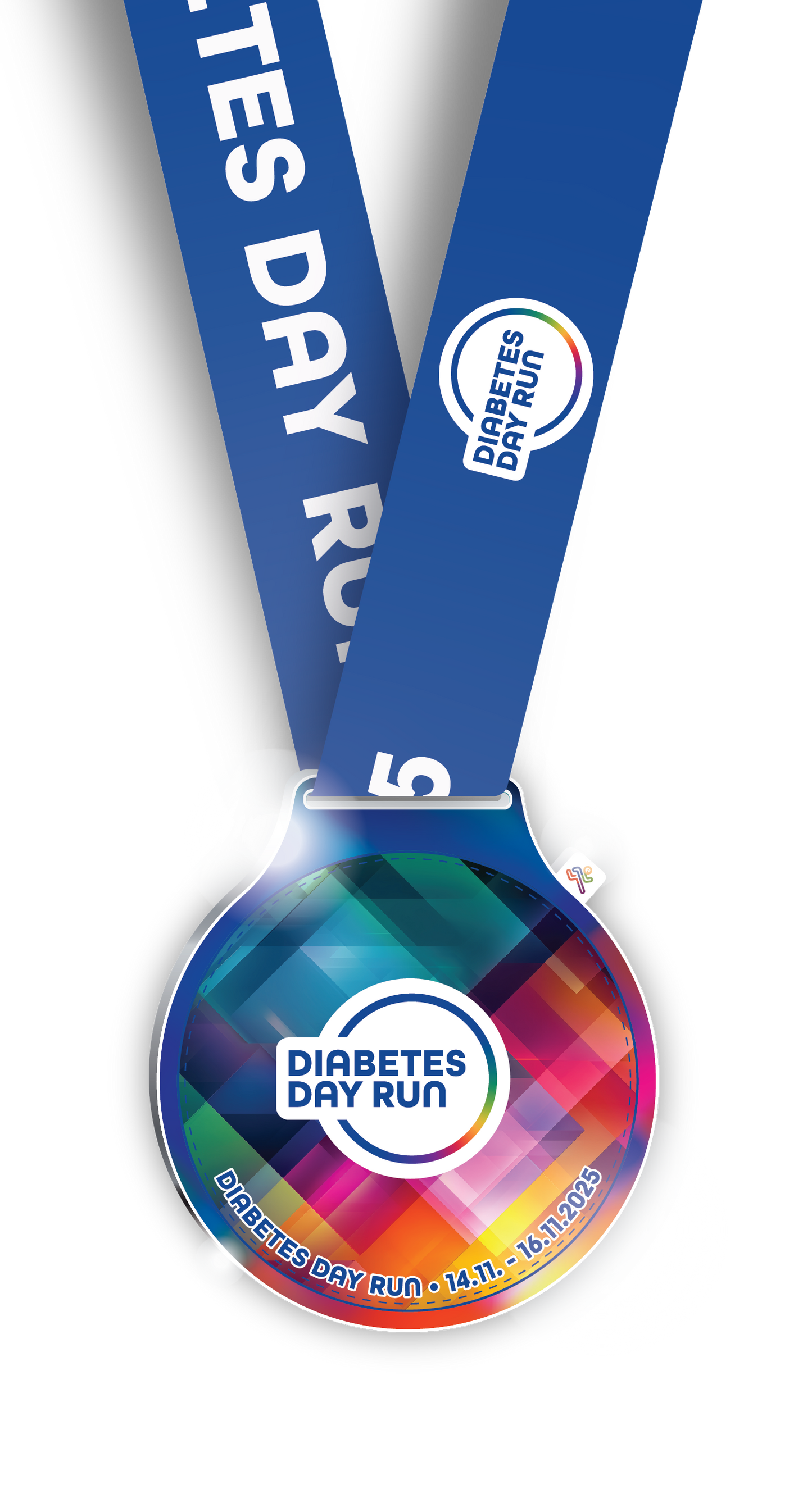Medaille "Diabetes Day Run" (2025)