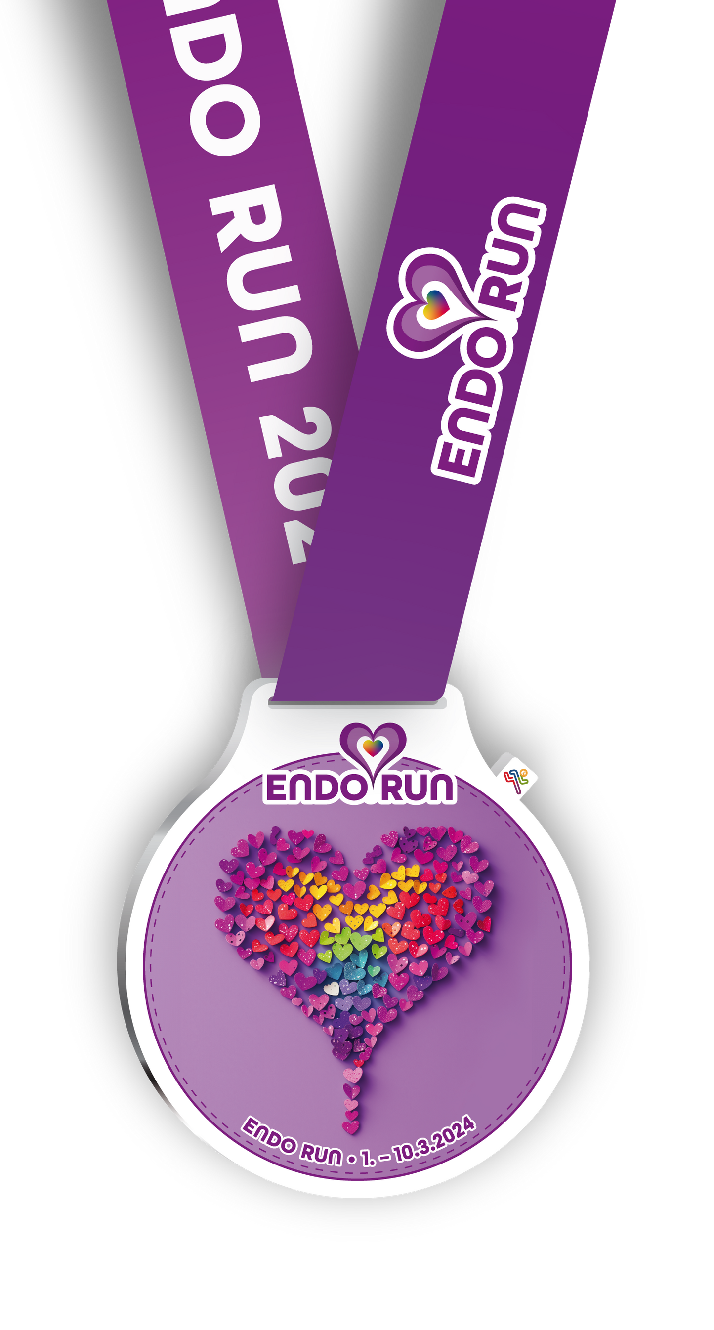 Medaille "Endo Run" (2024)