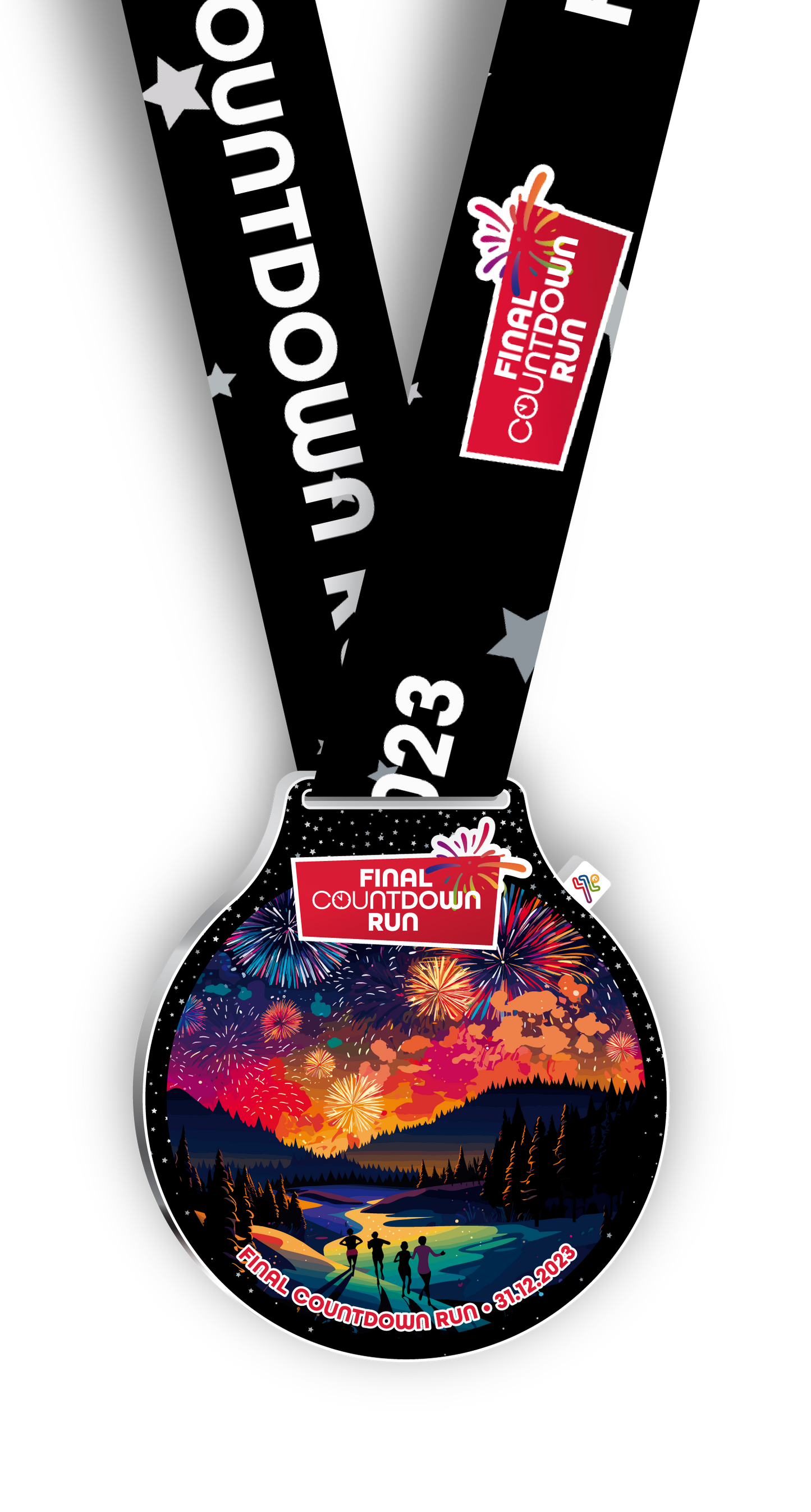 Medaille "Final Countdown Run" (2023)