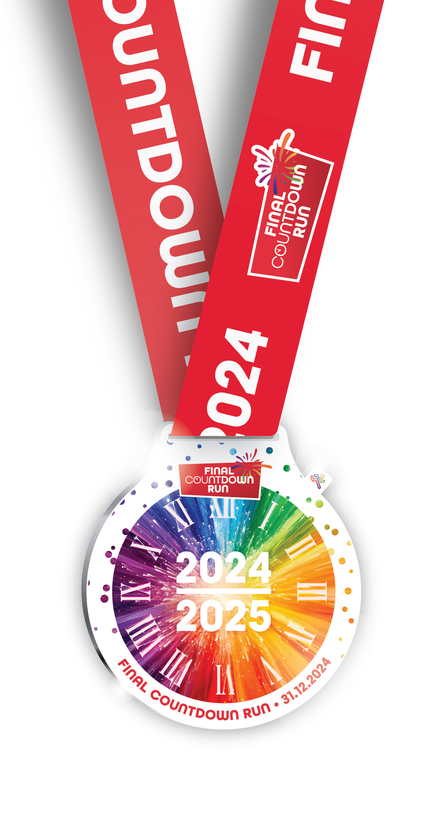 Medaille "Final Countdown Run" (2024)