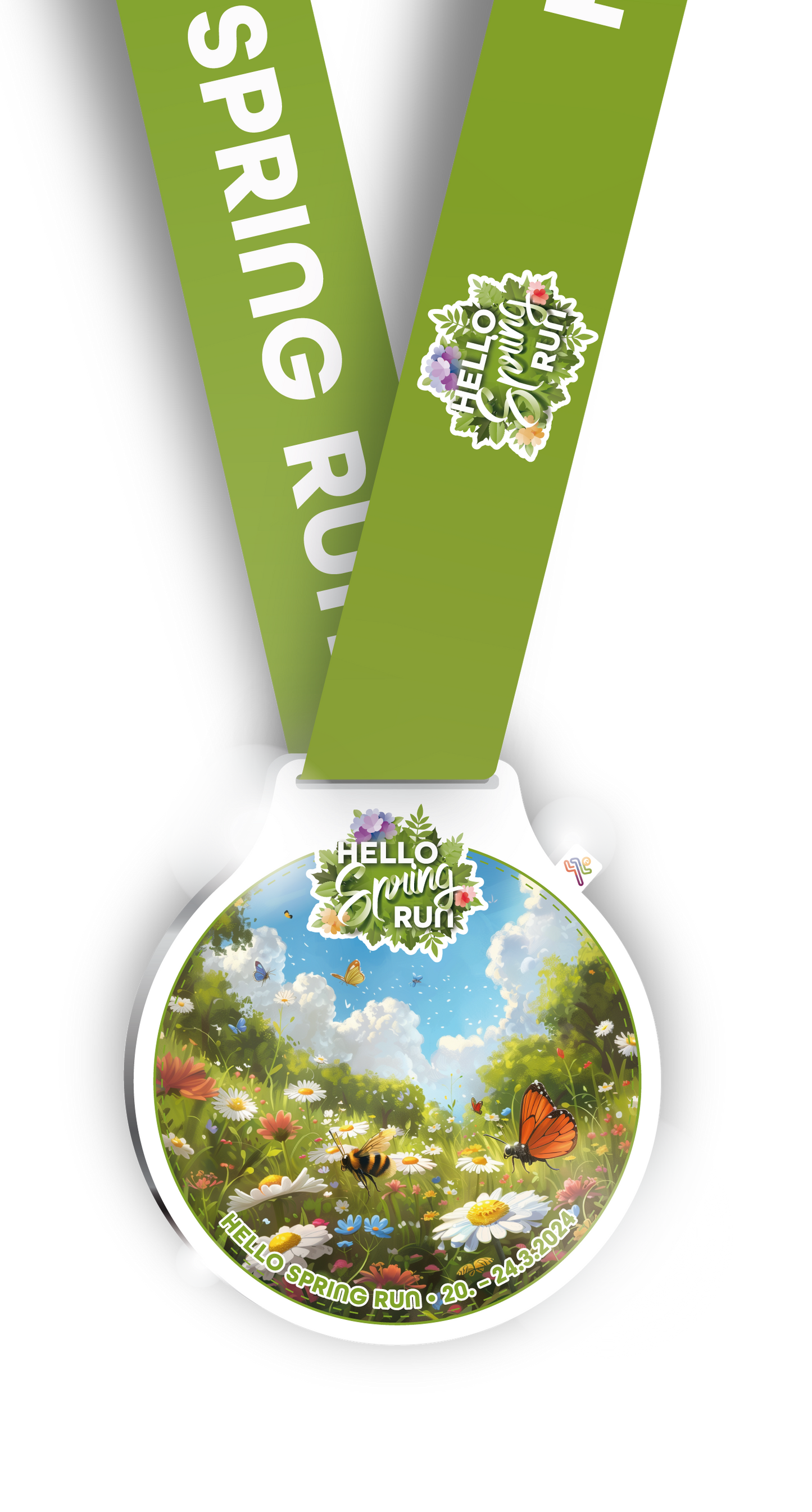 Medaille "Hello Spring Run" (2024)
