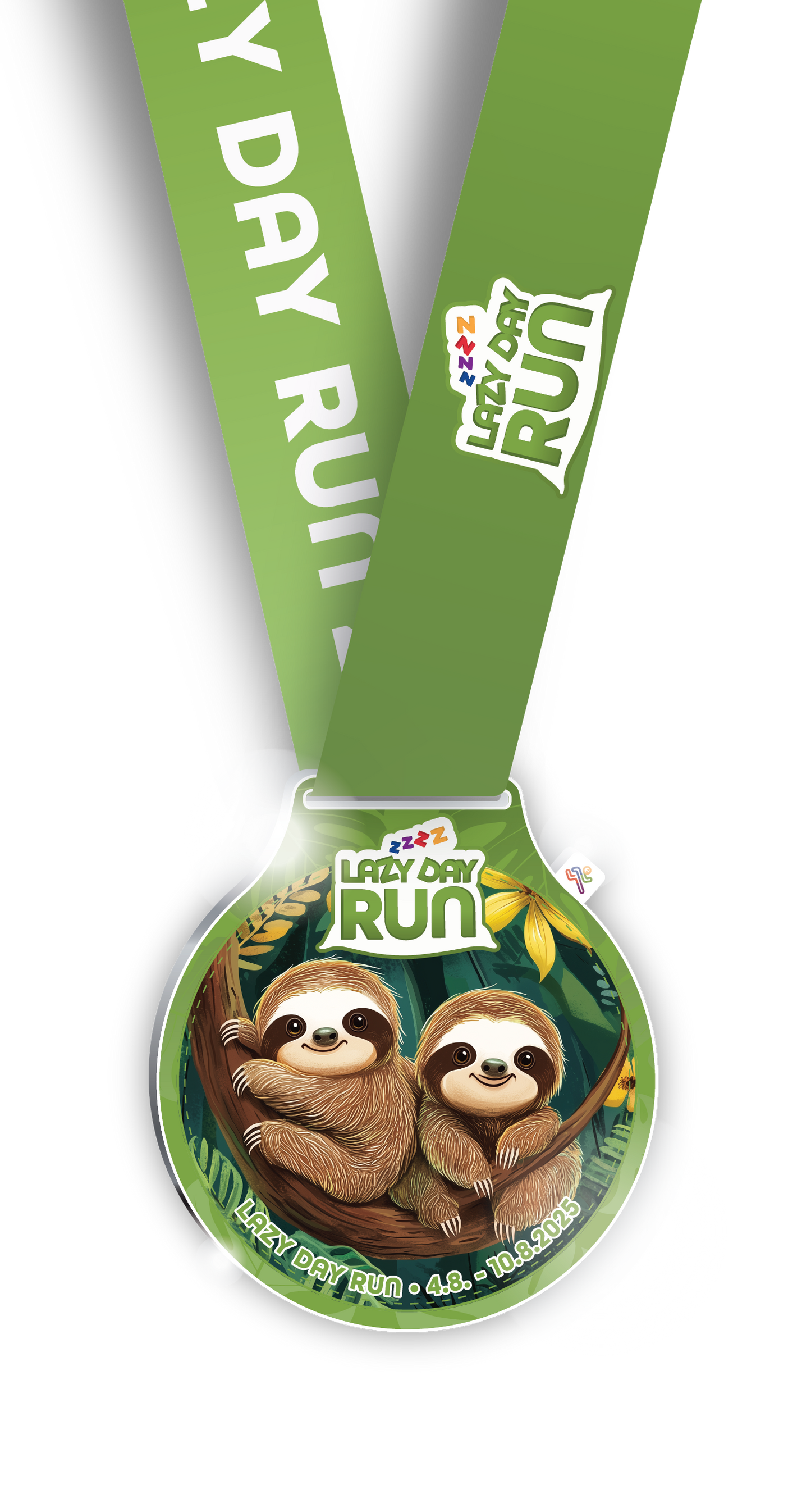 Medaille "Lazy Day Run" (2025)