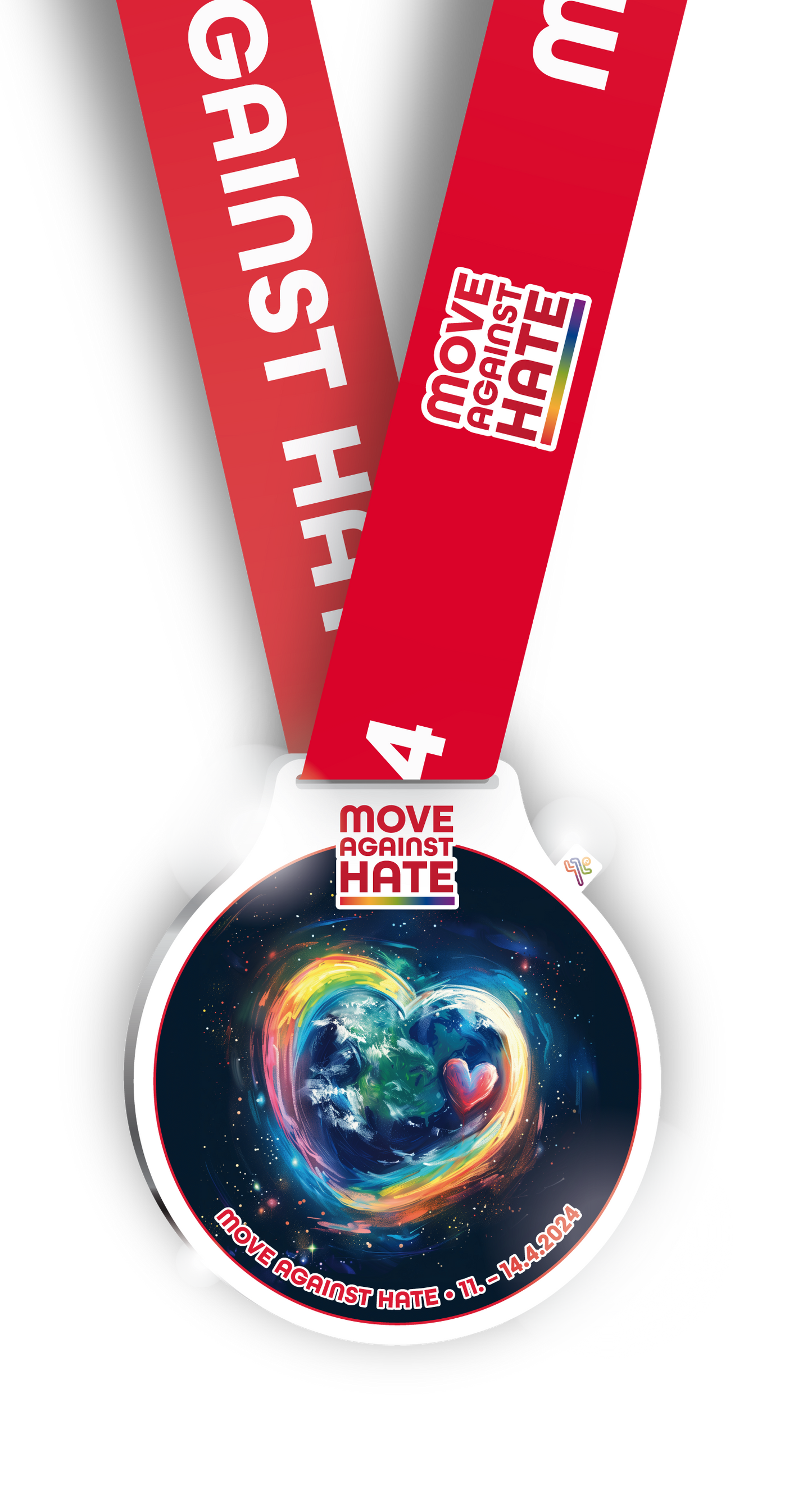 Medaille "Move Against Hate" (2024)