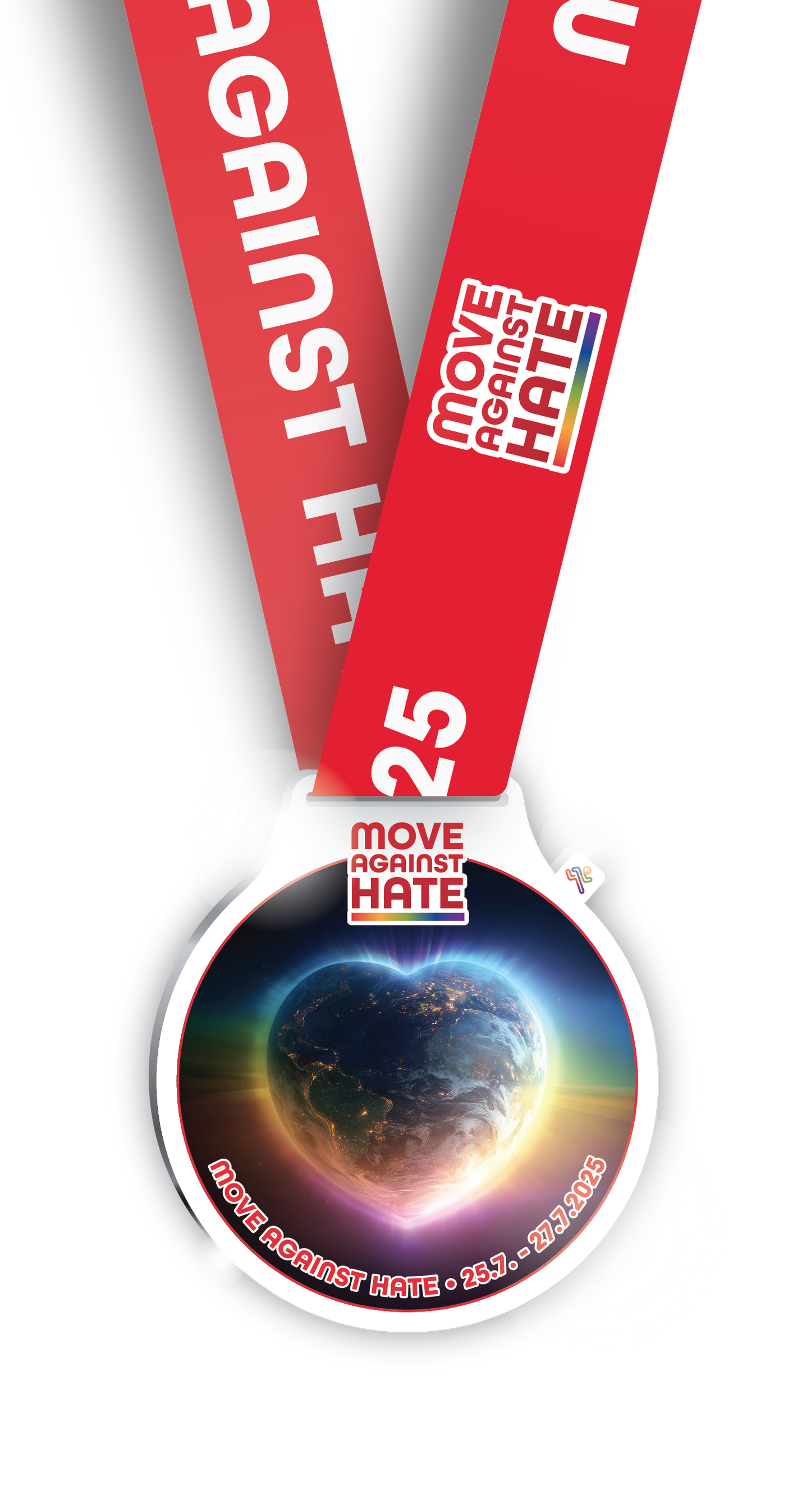 Medaille "Move Against Hate" (2025)