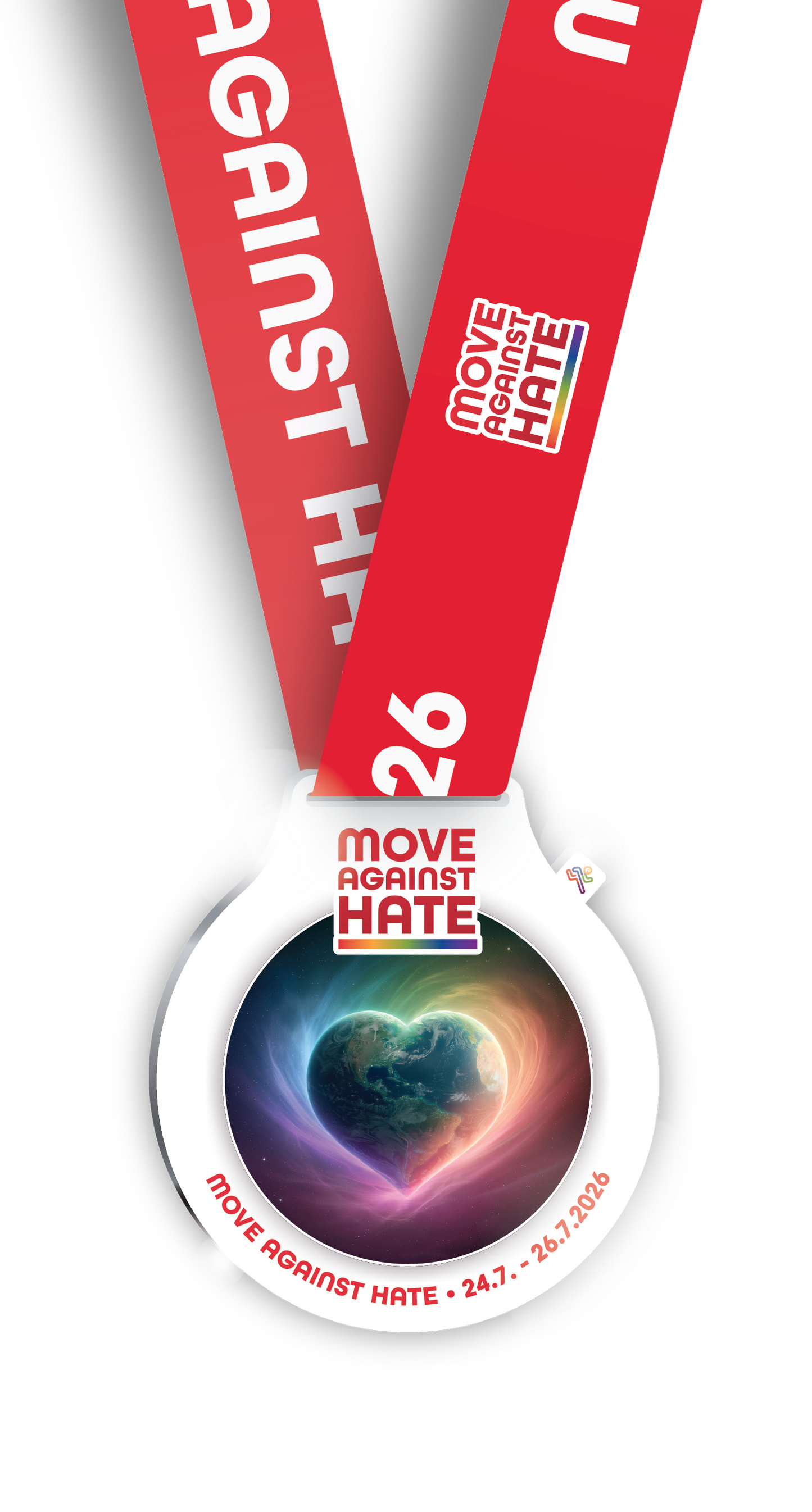 Medaille "Move Against Hate" (2026)
