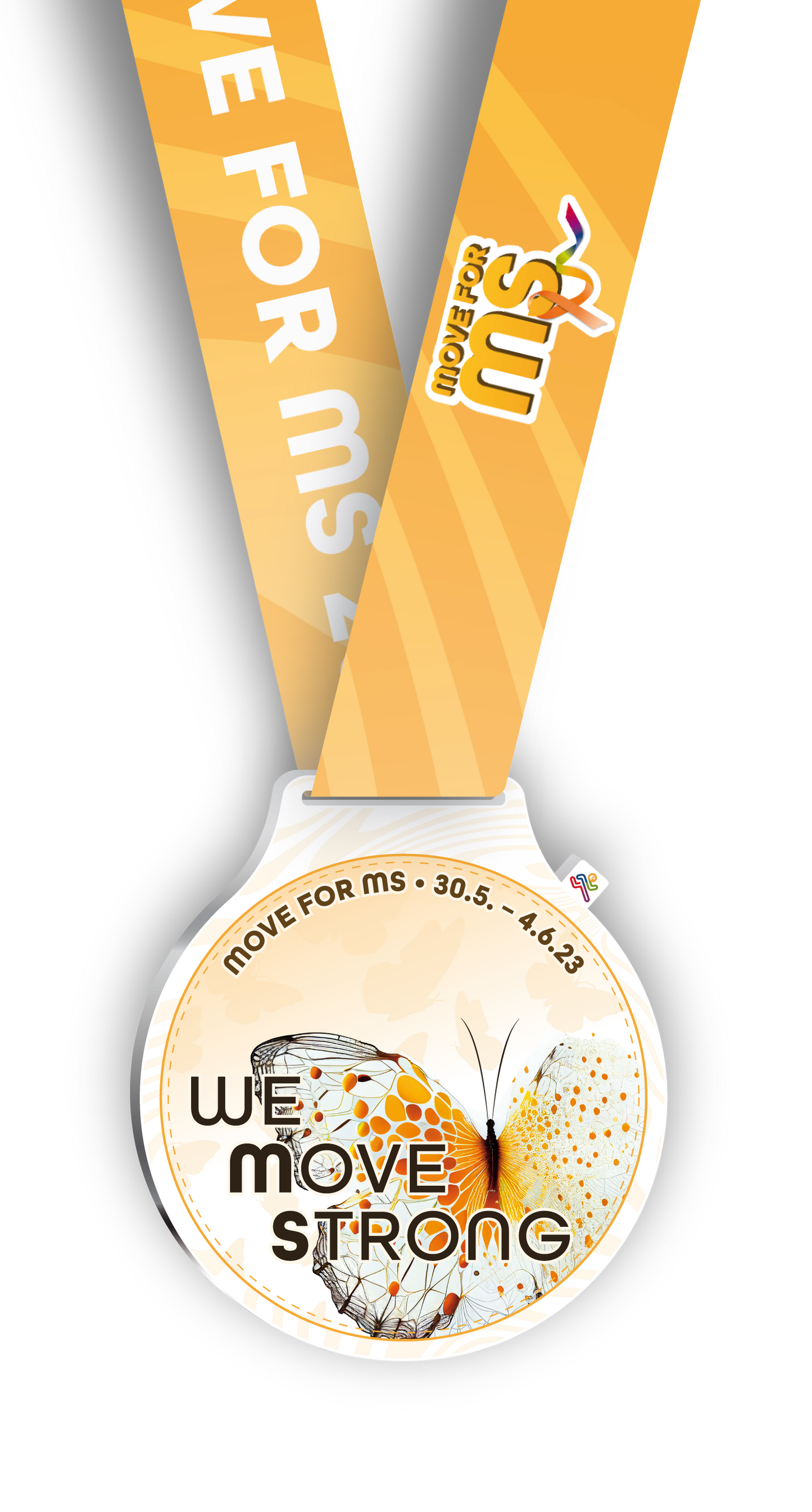 Medaille "Move For MS" (2023)