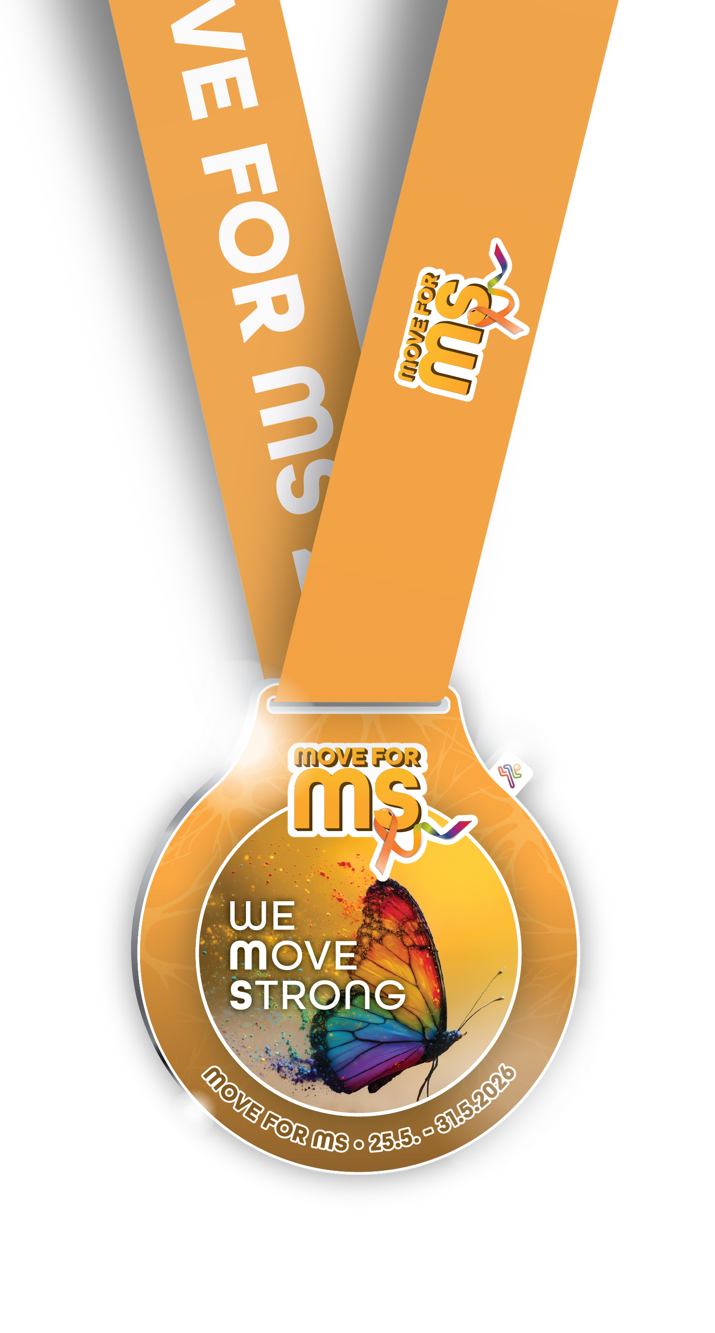 Medaille "Move For MS" (2026)