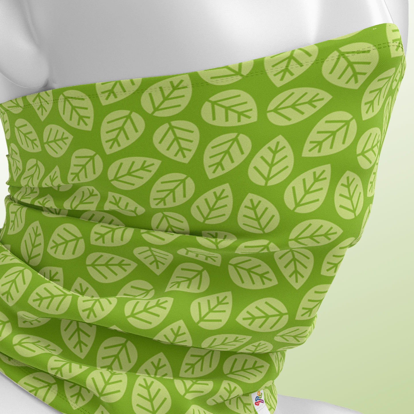 Multifunktionstuch "Green Leaves"