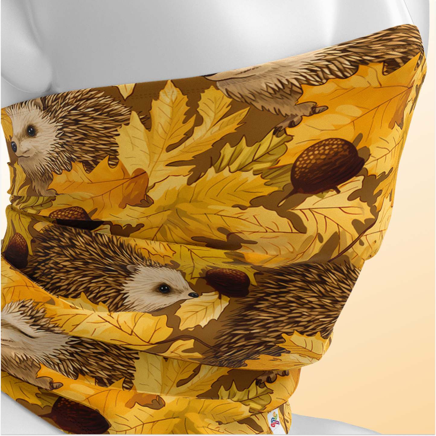 Multifunktionstuch "Happy Hedgehog"
