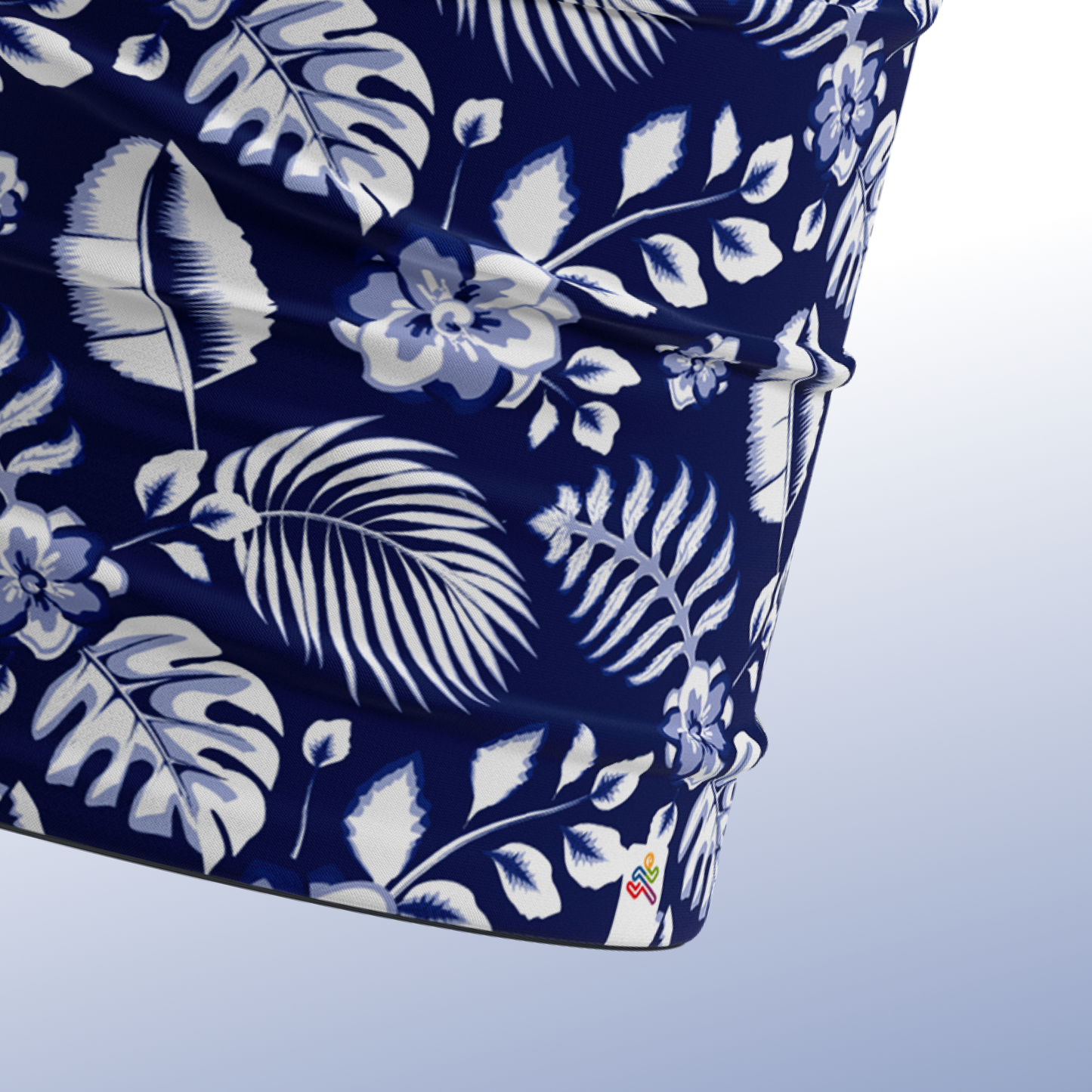 Multifunktionstuch "Blue Jasmine"