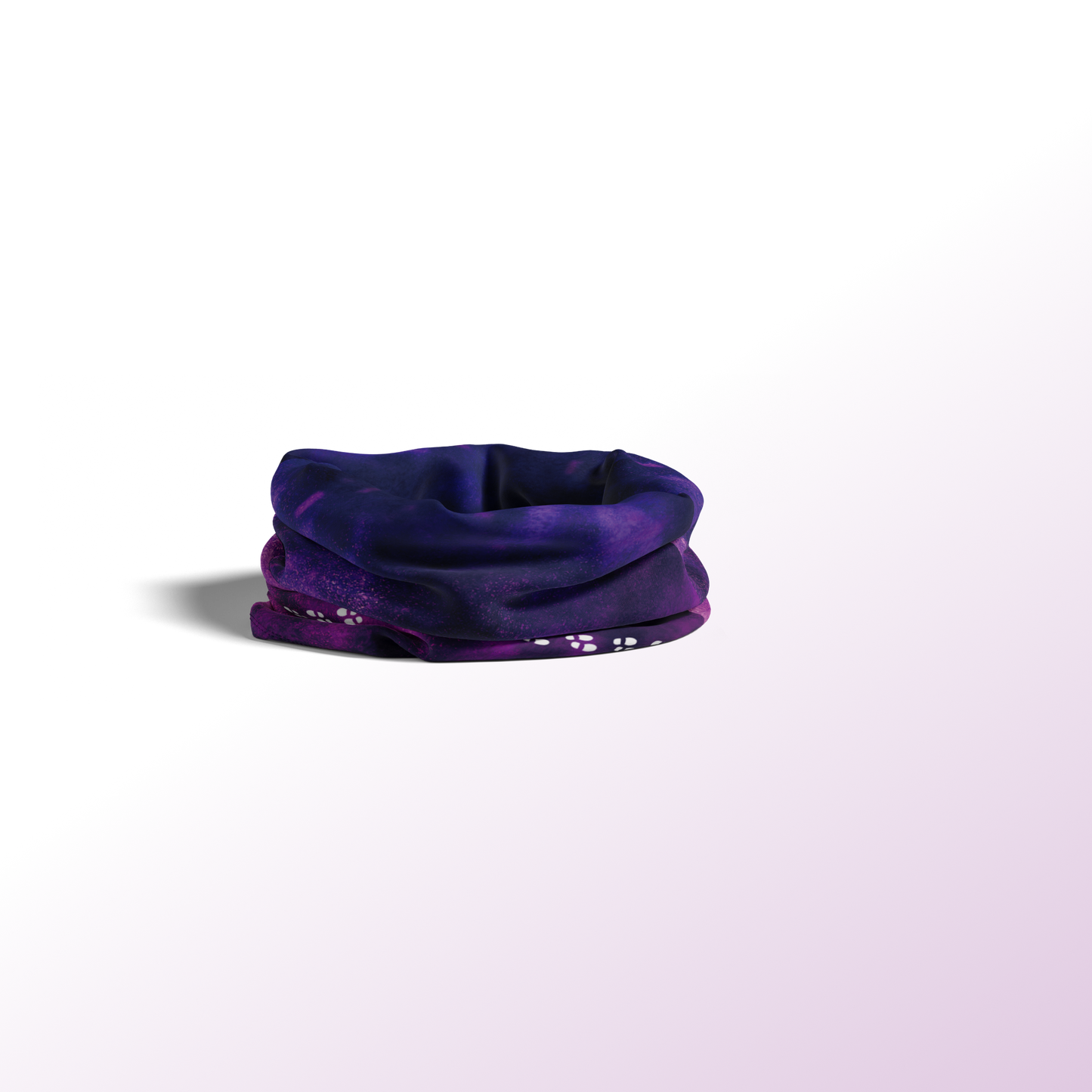 Multifunktionstuch "Purple Steps"