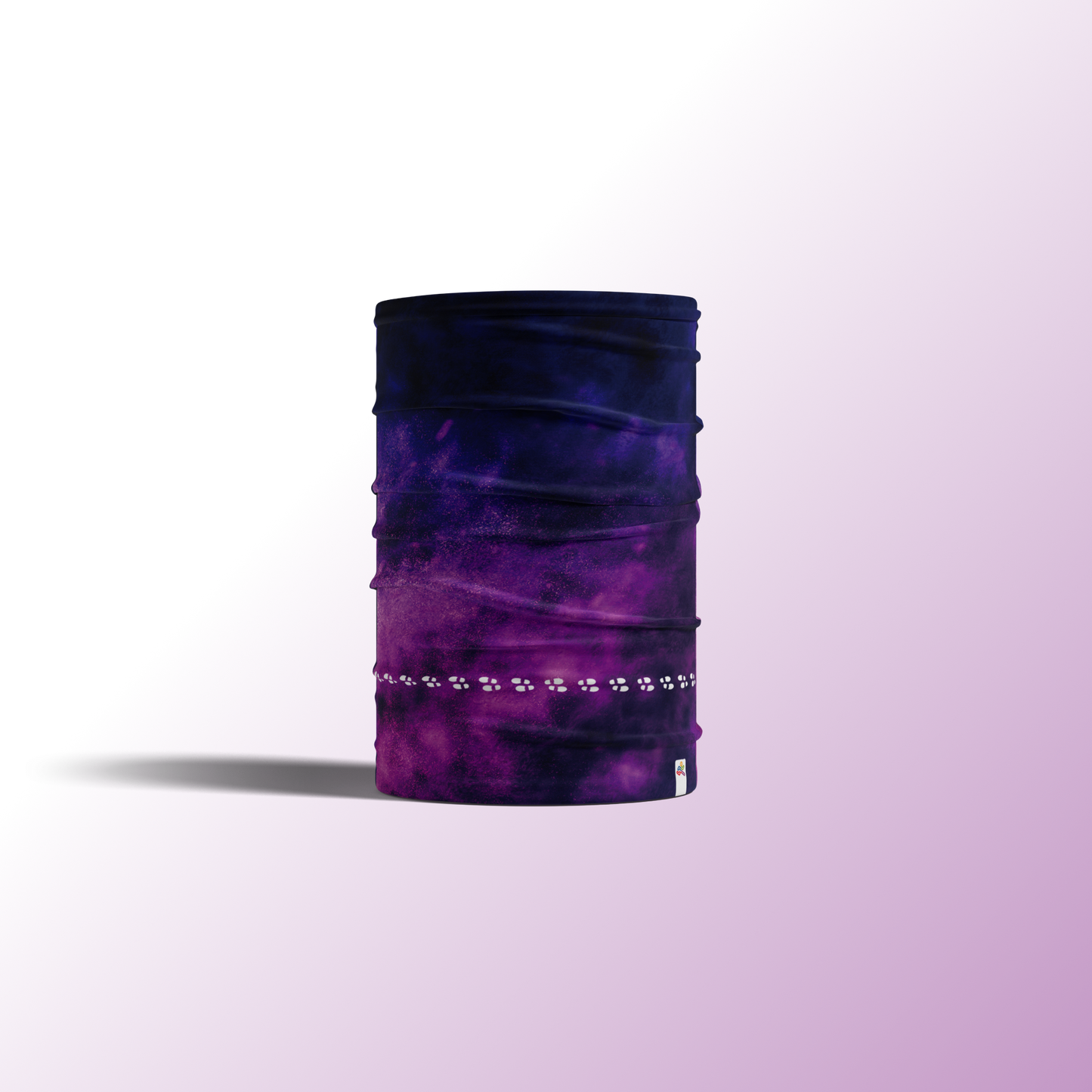 Multifunktionstuch "Purple Steps"