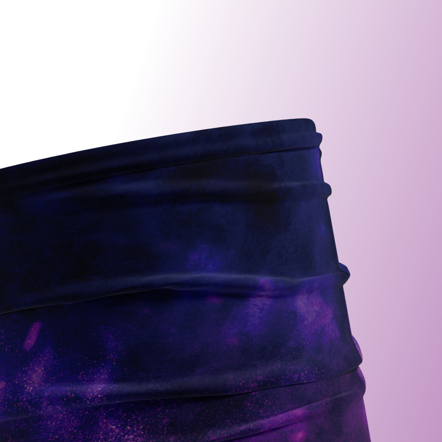 Multifunktionstuch "Purple Steps"