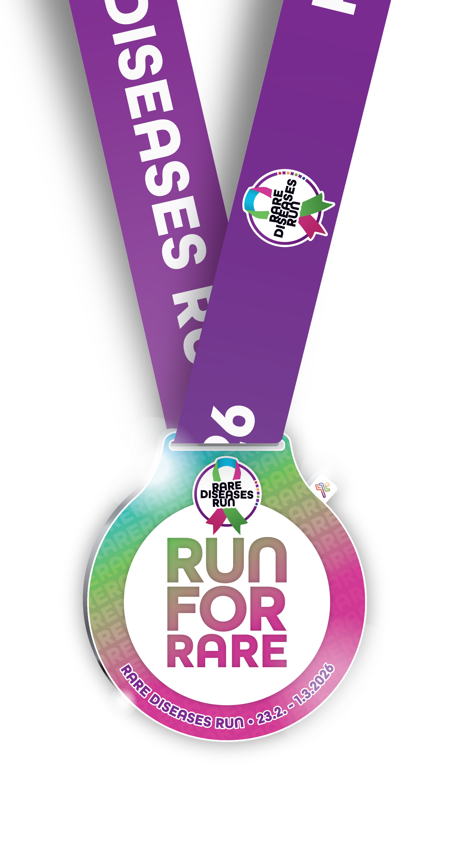 Medaille "Rare Diseases Run" (2026)