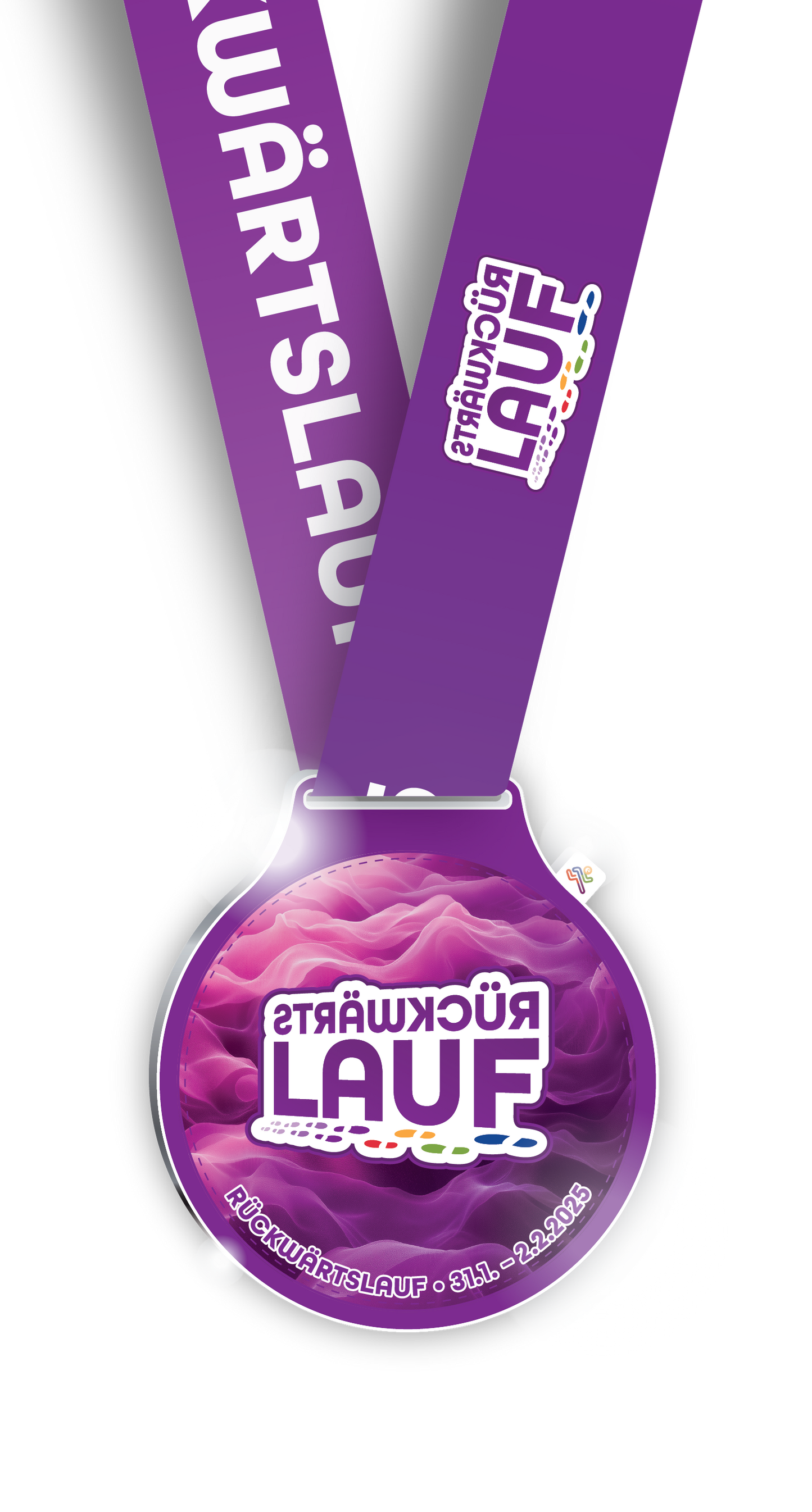 Medaille "Rückwärtslauf" (2025)