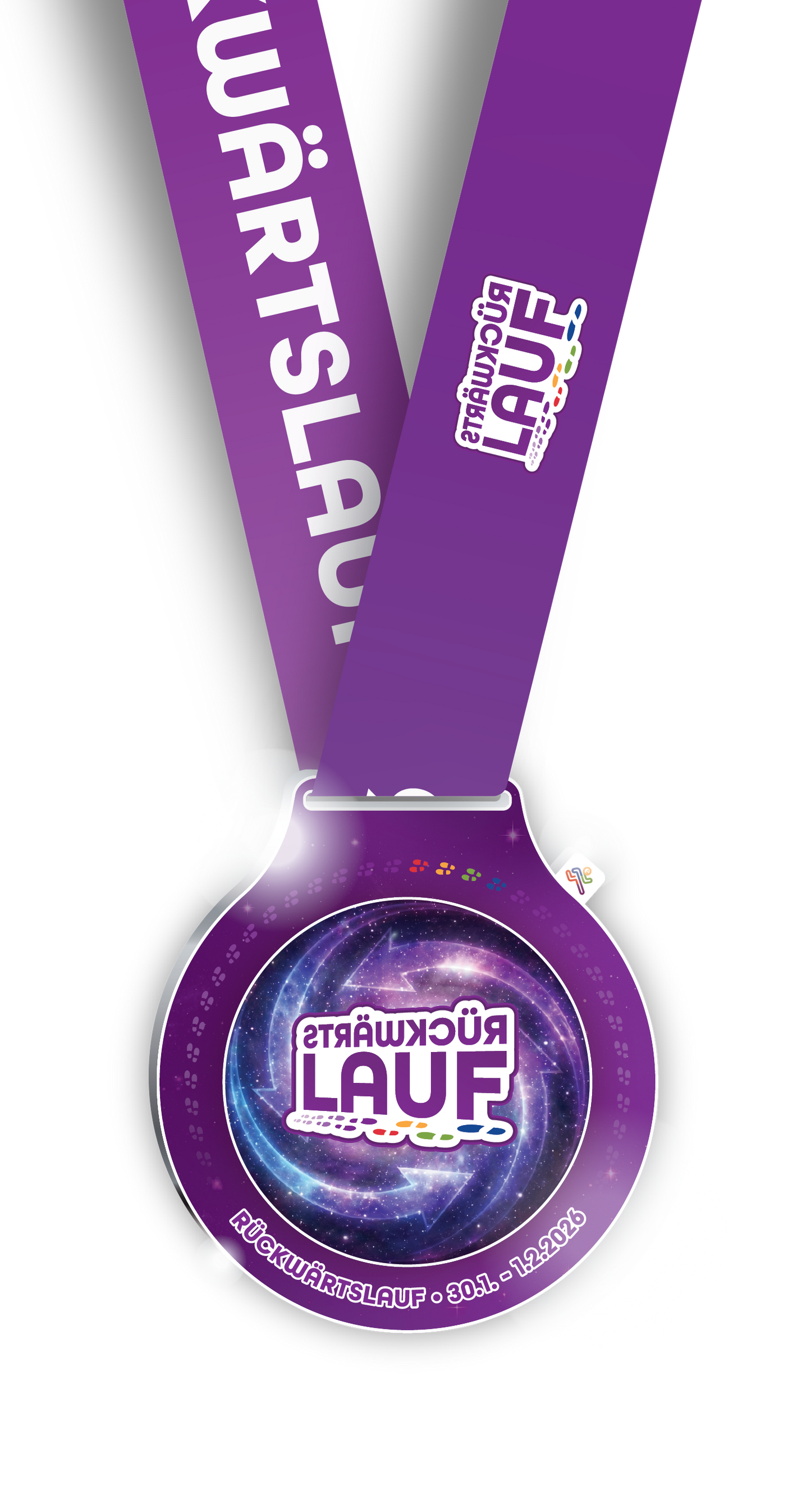 Medaille "Rückwärtslauf" (2026)