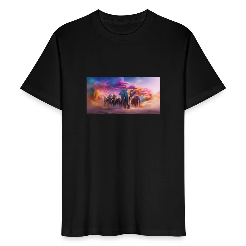 ELE23 Männer Bio-T-Shirt - Schwarz