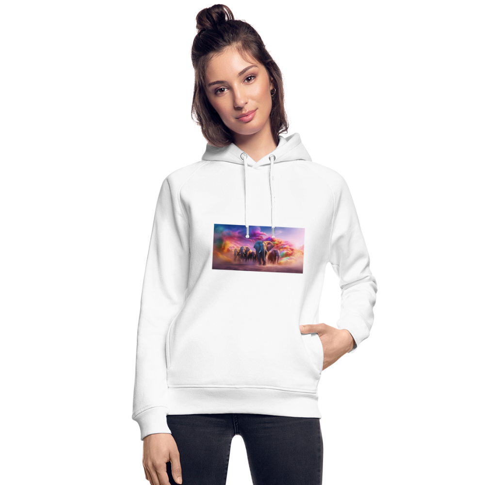 Unisex Bio-Hoodie von Stanley & Stella - weiß