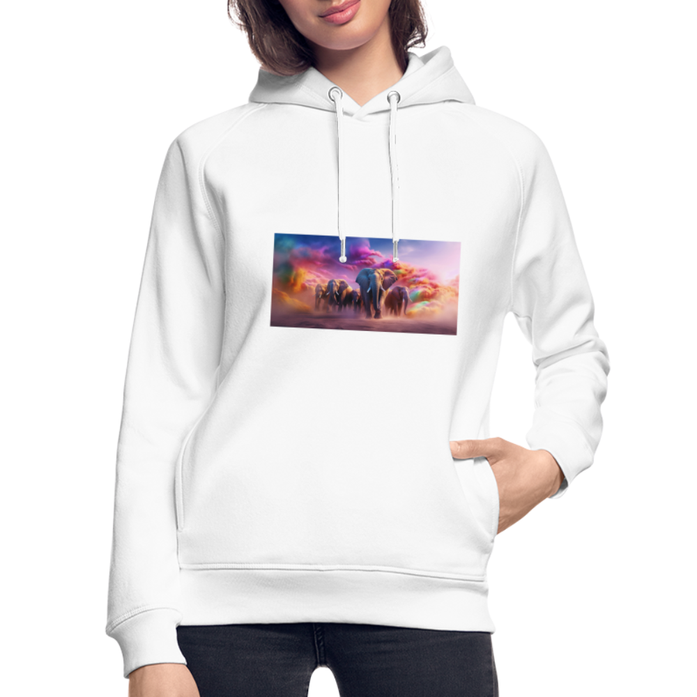 Unisex Bio-Hoodie von Stanley & Stella - weiß