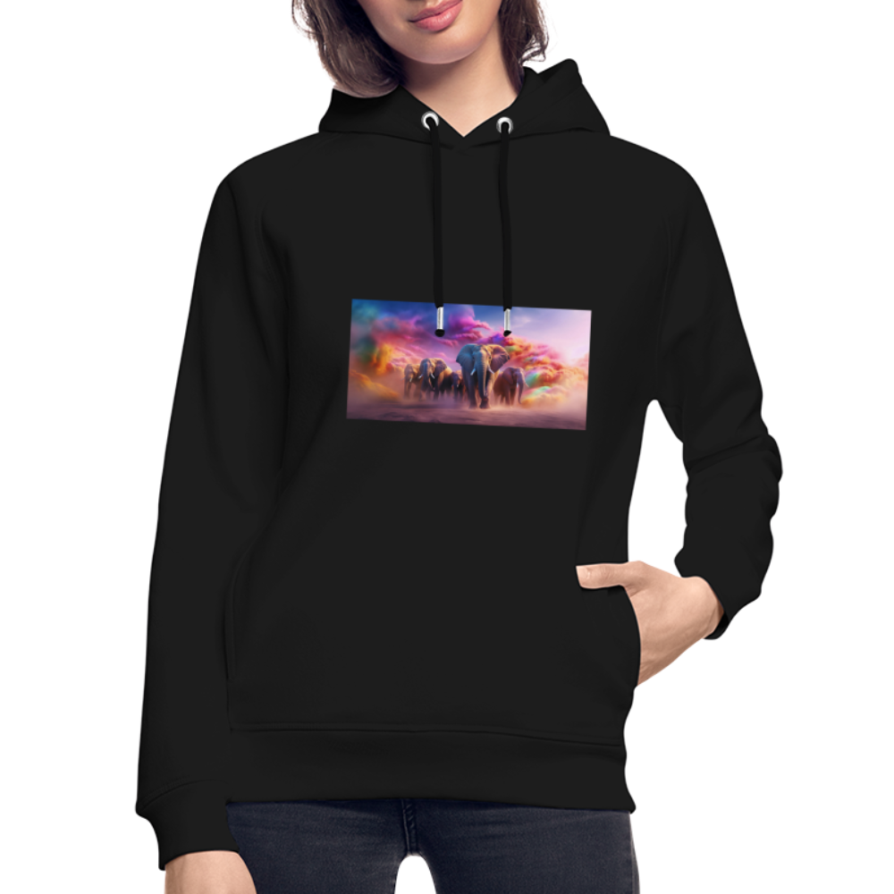 Unisex Bio-Hoodie von Stanley & Stella - Schwarz