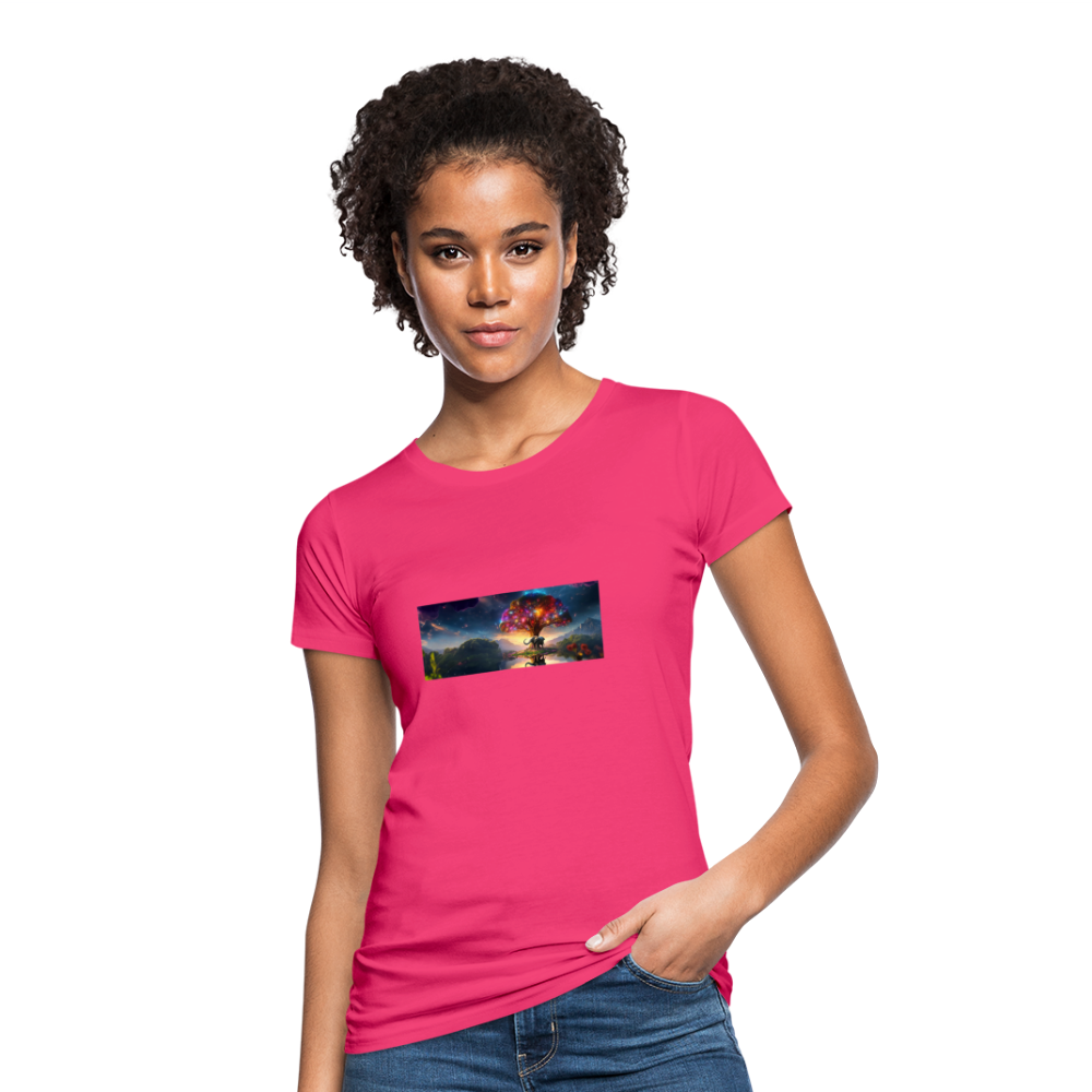 Frauen Bio-T-Shirt - Neon Pink