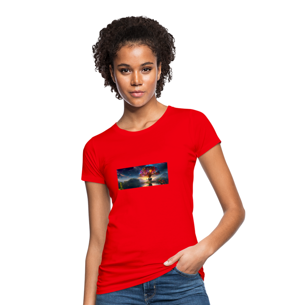 Frauen Bio-T-Shirt - Rot