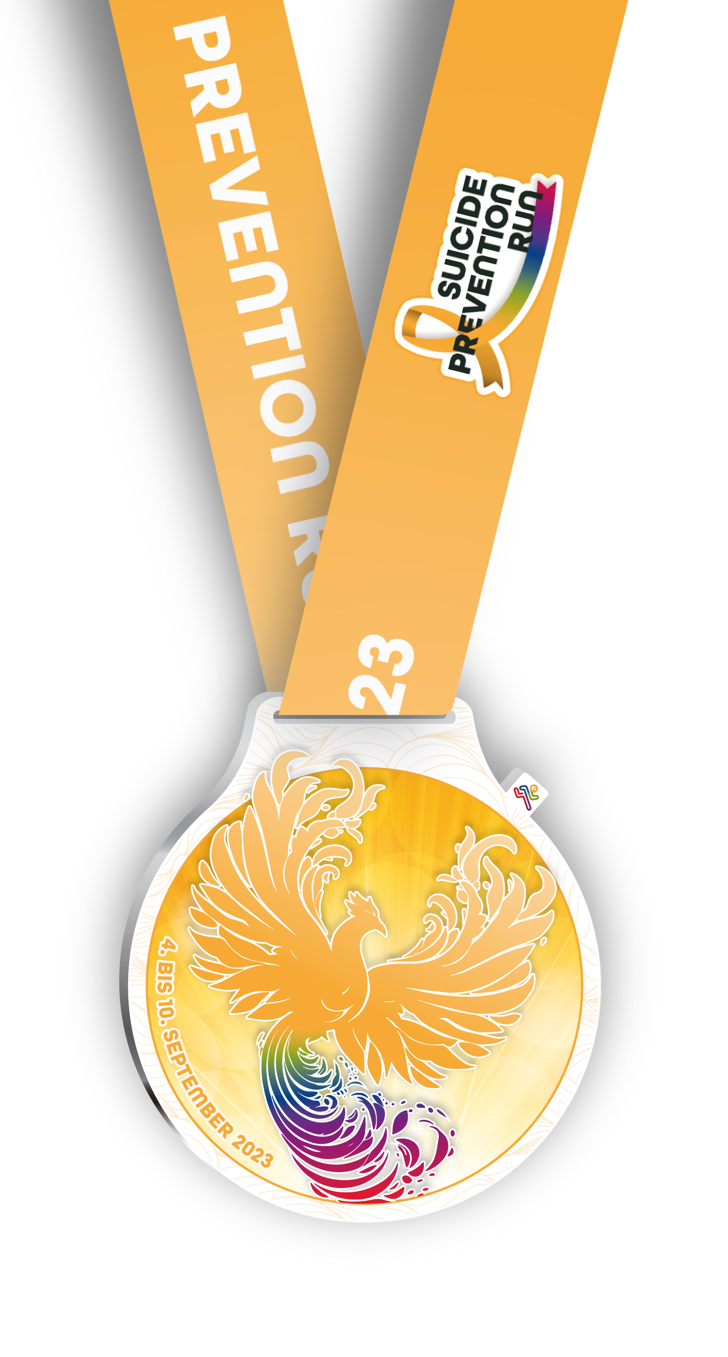 Medaille "Suicide Prevention Run" (2023)