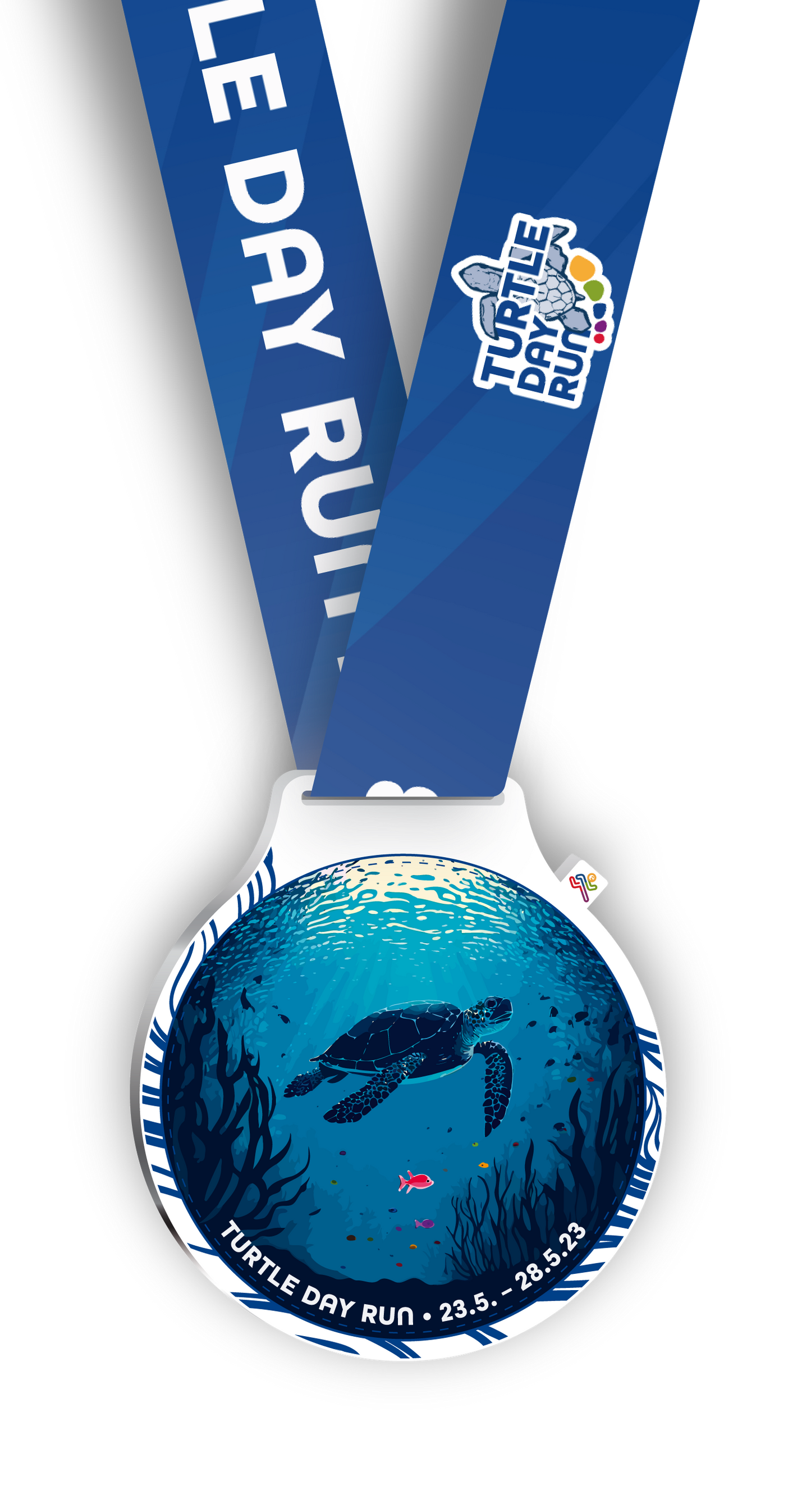 Medaille "Turtle Day Run" (2023)
