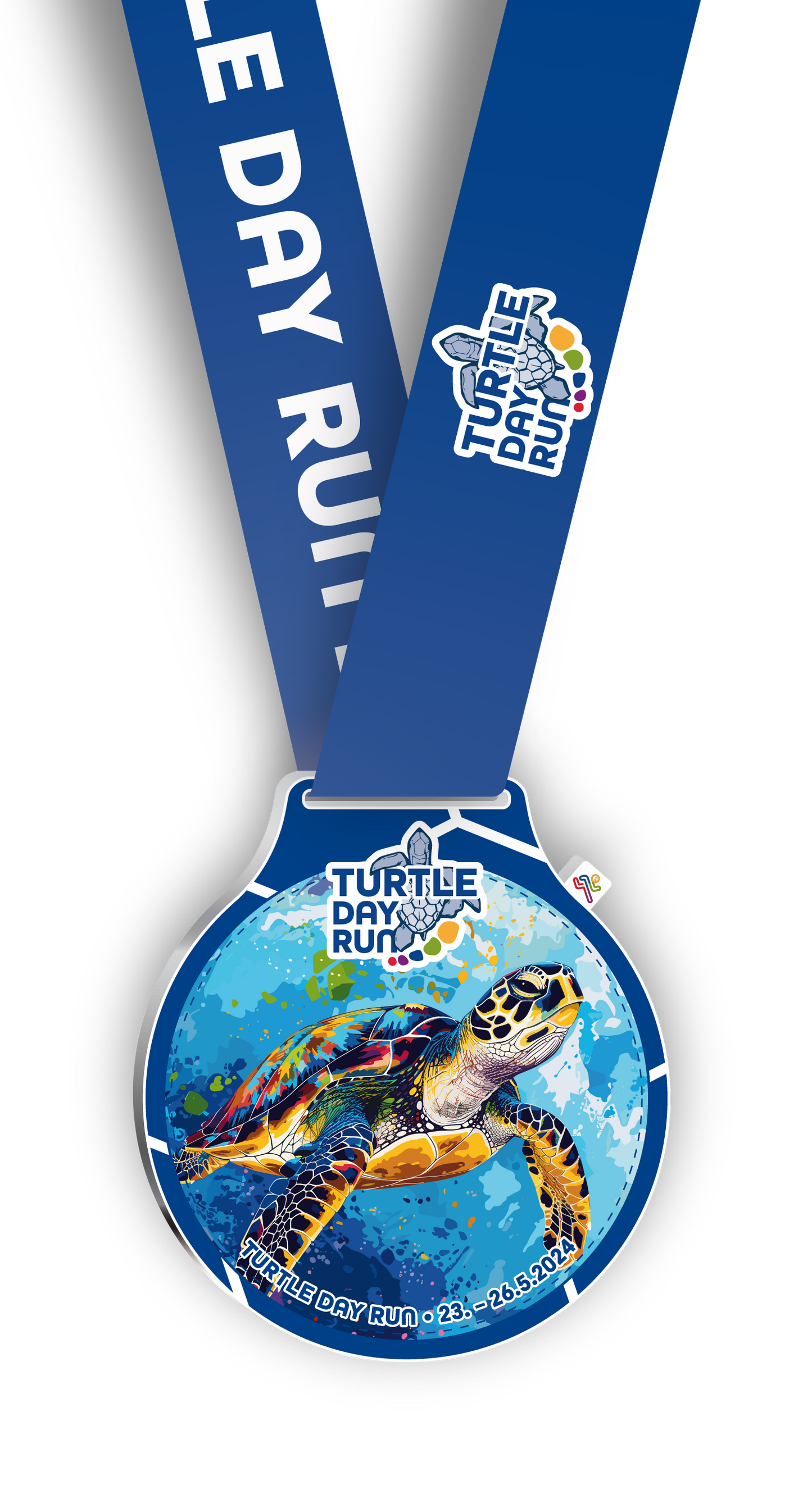 Medaille "Turtle Day Run" (2024)