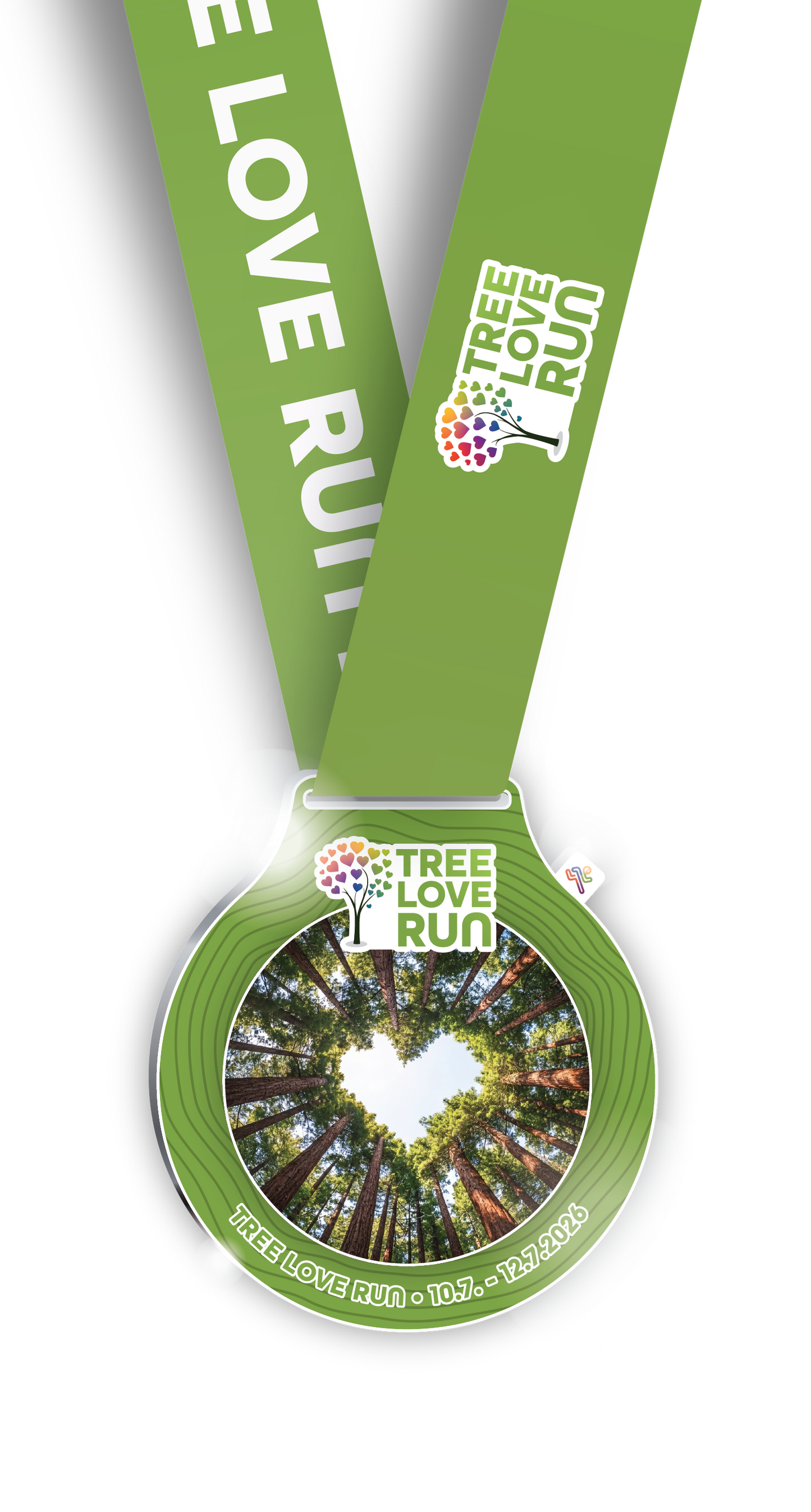 Medaille "Tree Love Run" (2026)