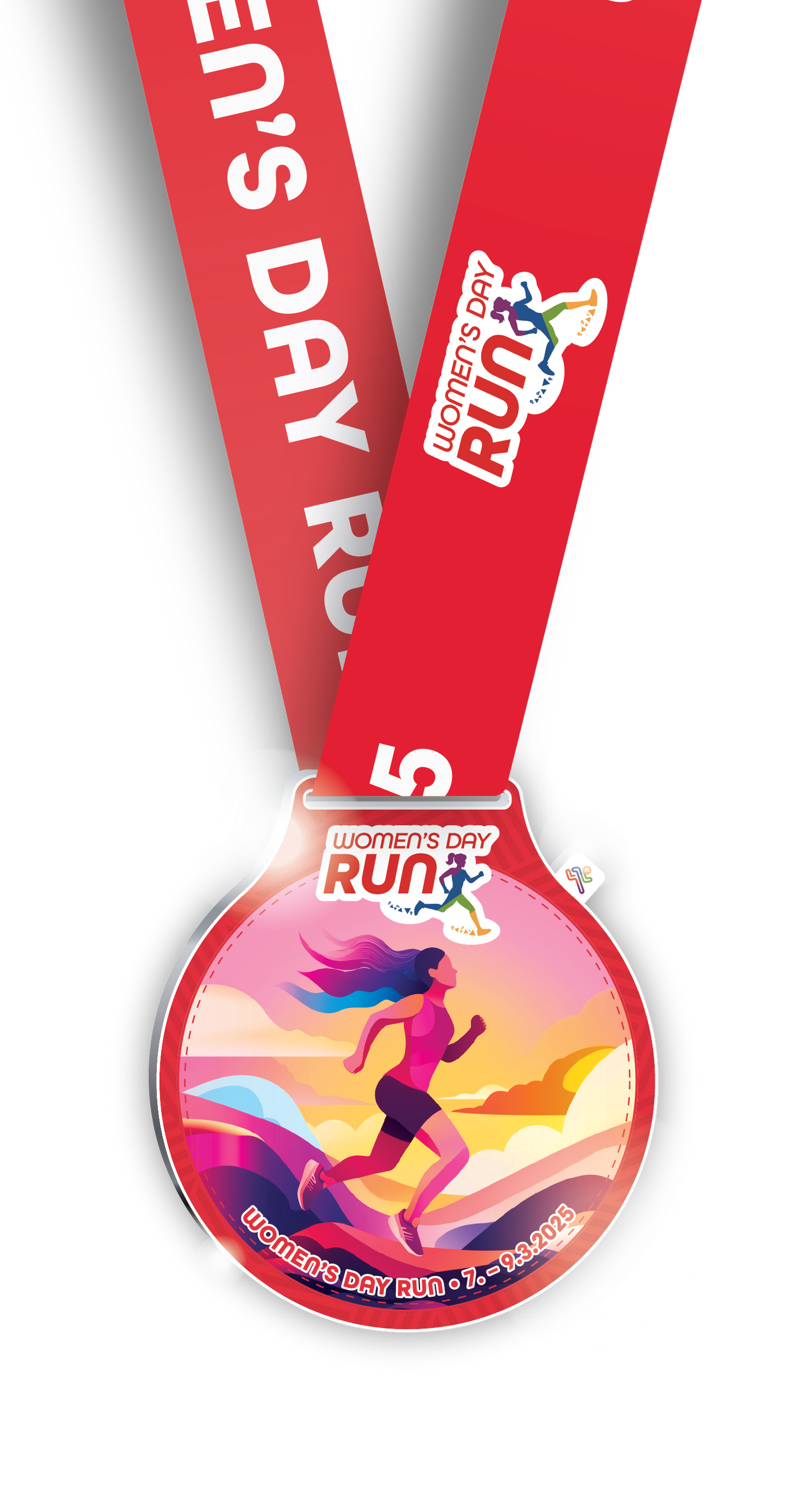 Medaille "Women’s Day Run" (2025)
