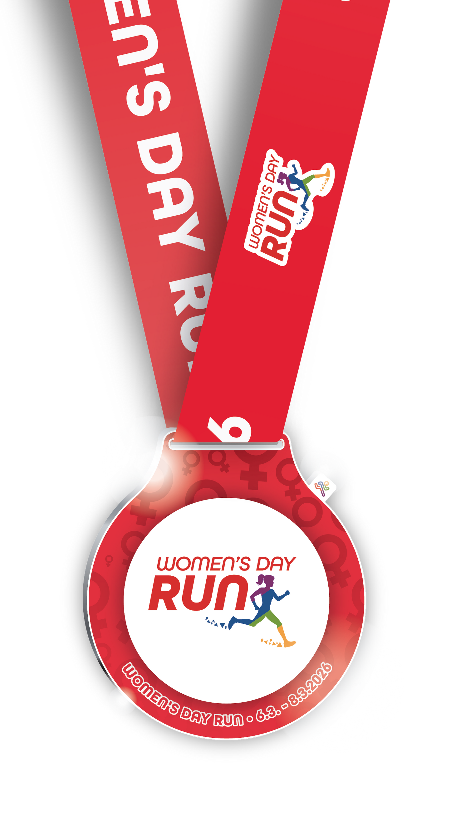 Medaille "Women’s Day Run" (2026)