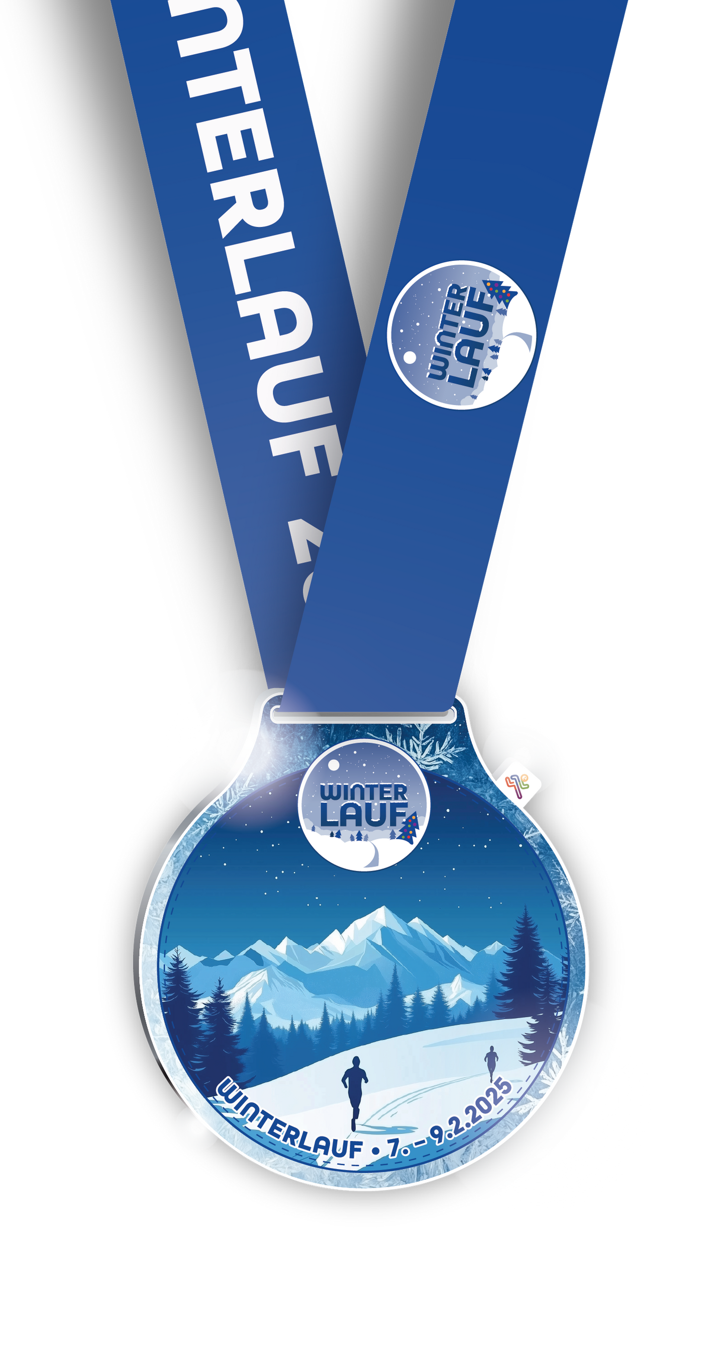 Medaille "Winterlauf" (2025)