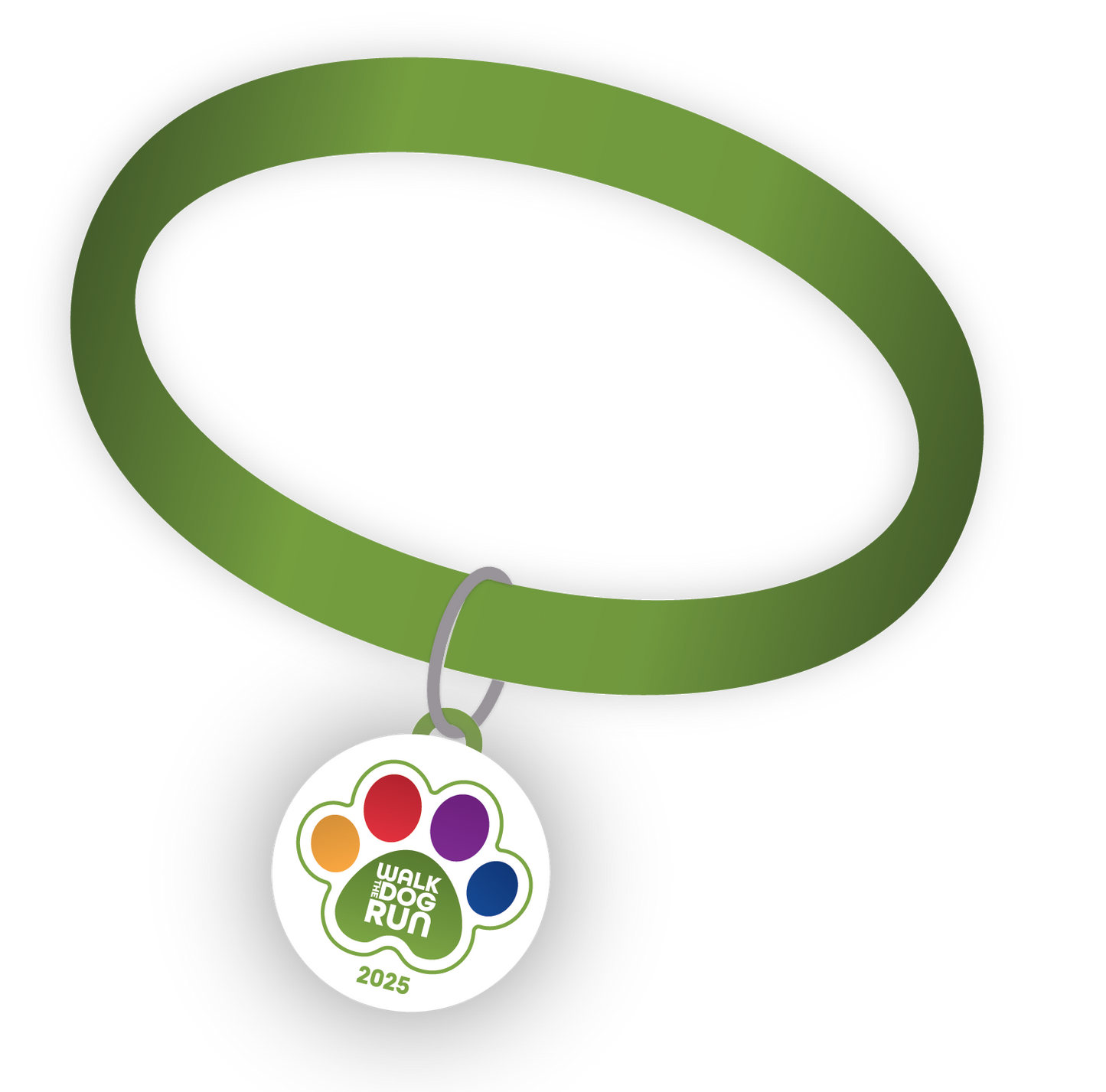 Hunde-Medaille "Walk The Dog Run" (2025)