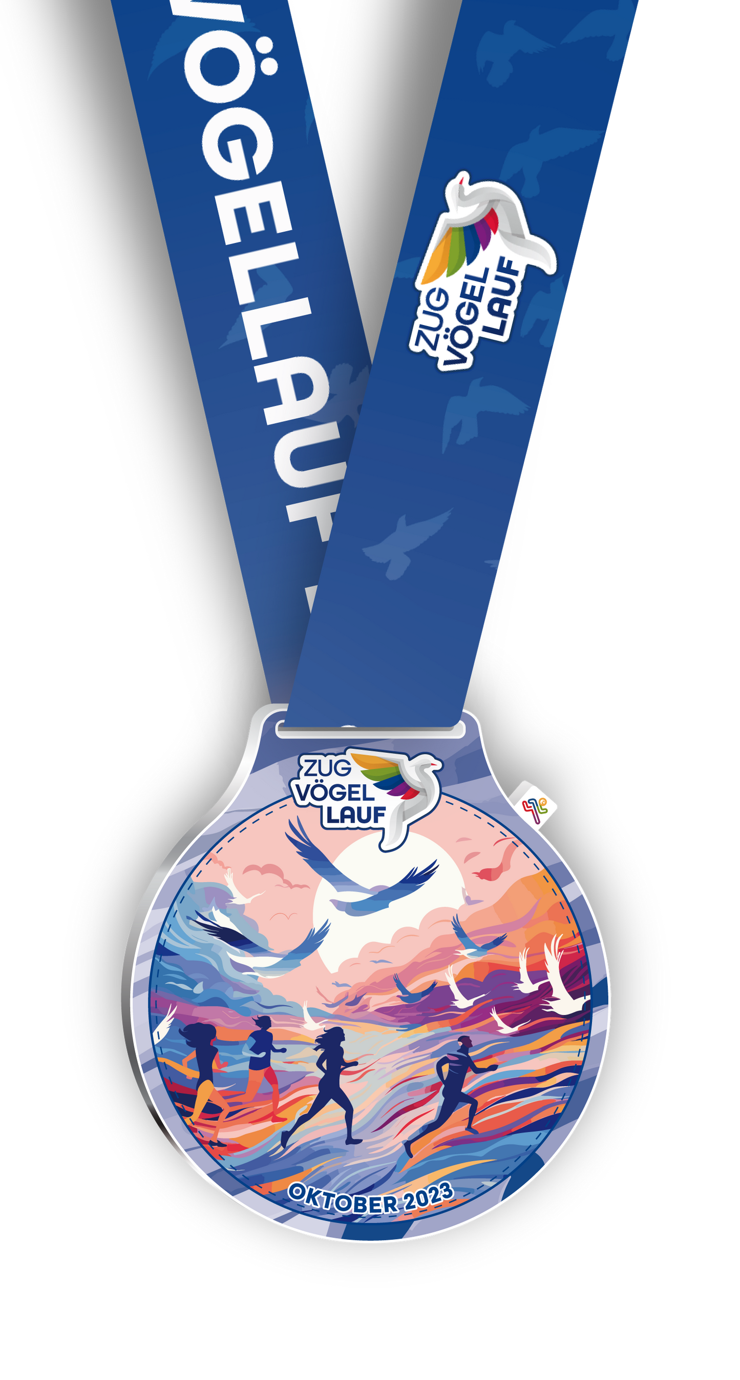 Medaille "Zugvögellauf" (2023)