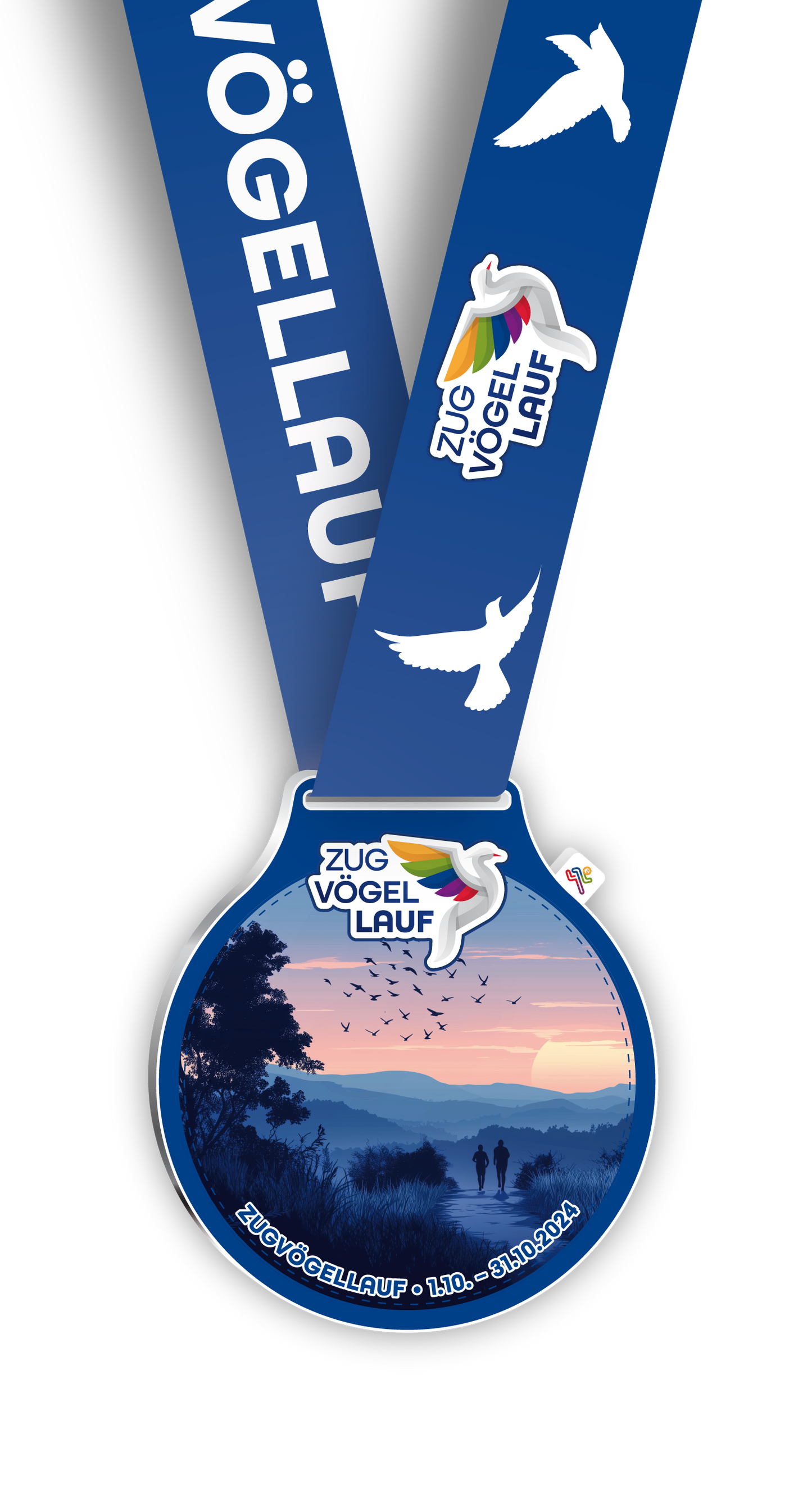 Medaille "Zugvögellauf" (2024)