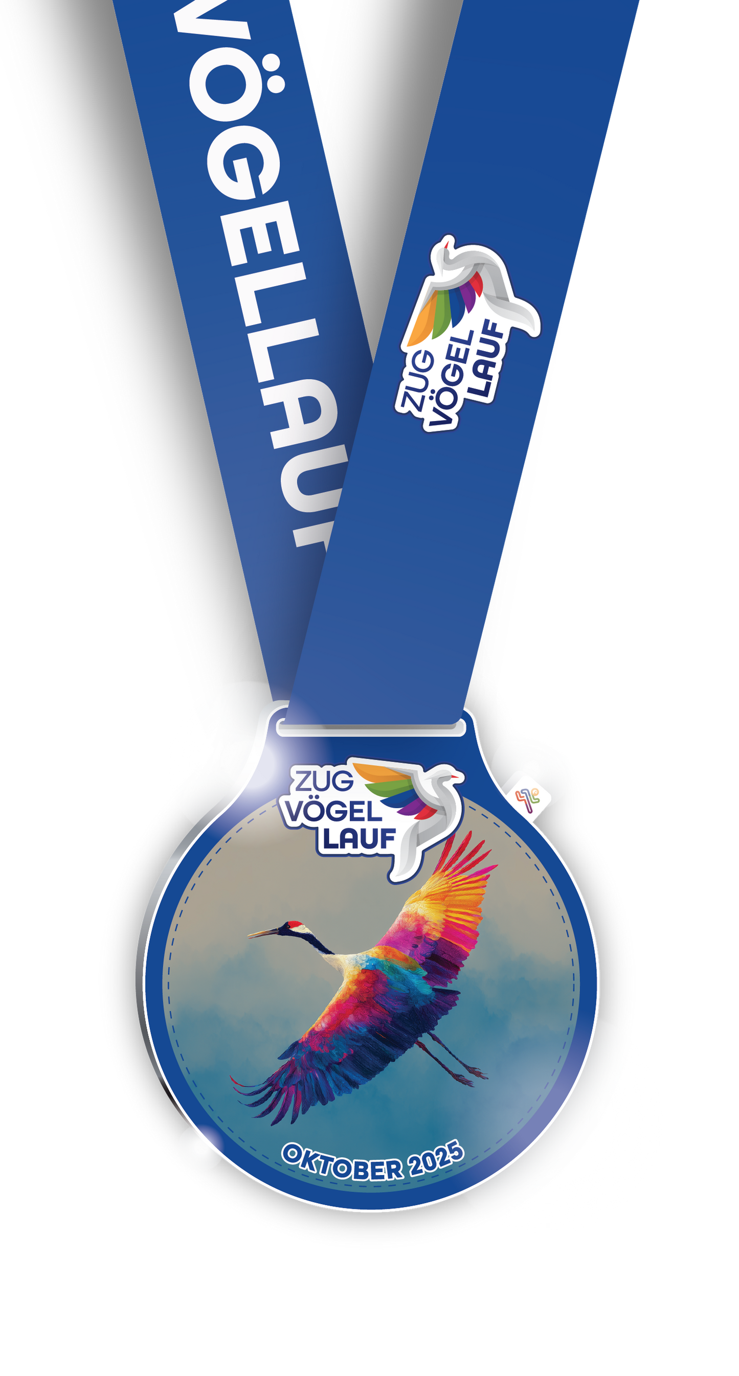 Medaille "Zugvögellauf" (2025)