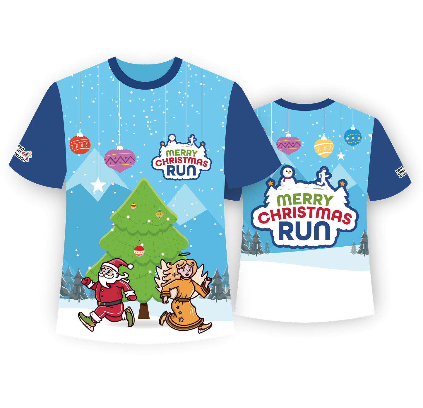 Kids-Shirt "Merry Christmas Run"