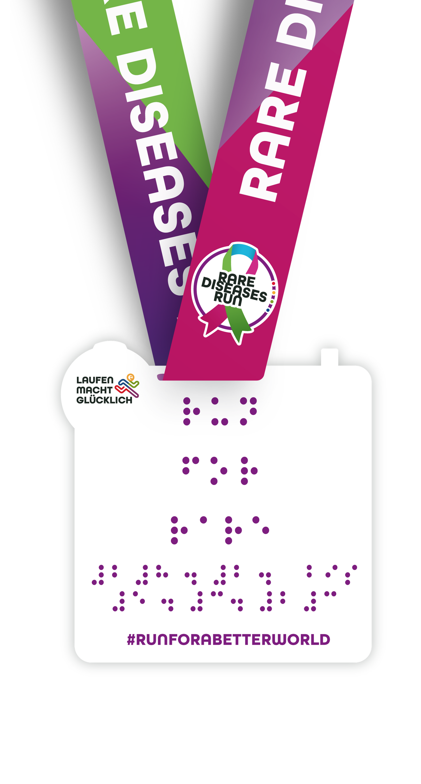 Medaille "Rare Diseases Run" (2023)