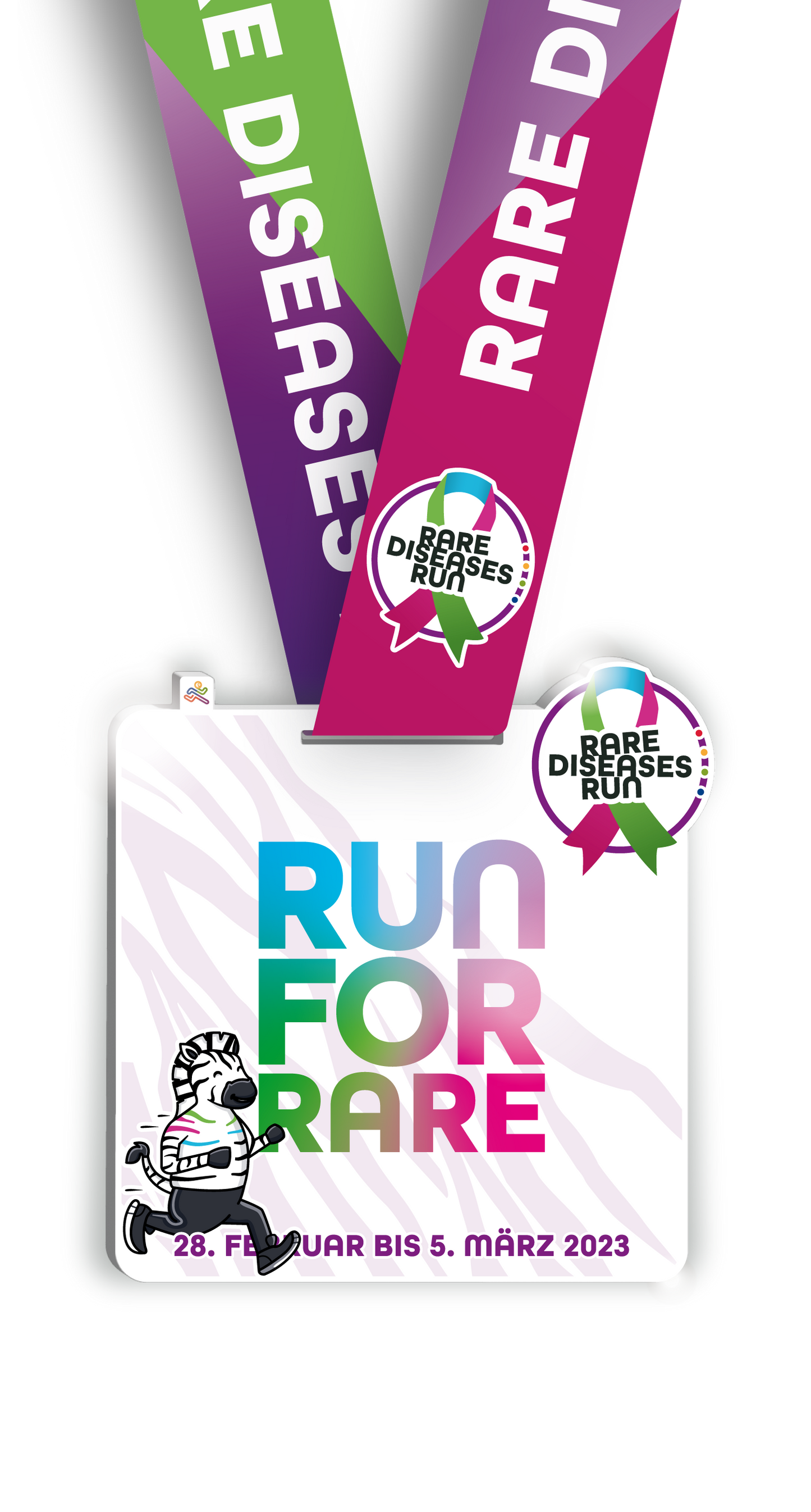 Medaille "Rare Diseases Run" (2023)