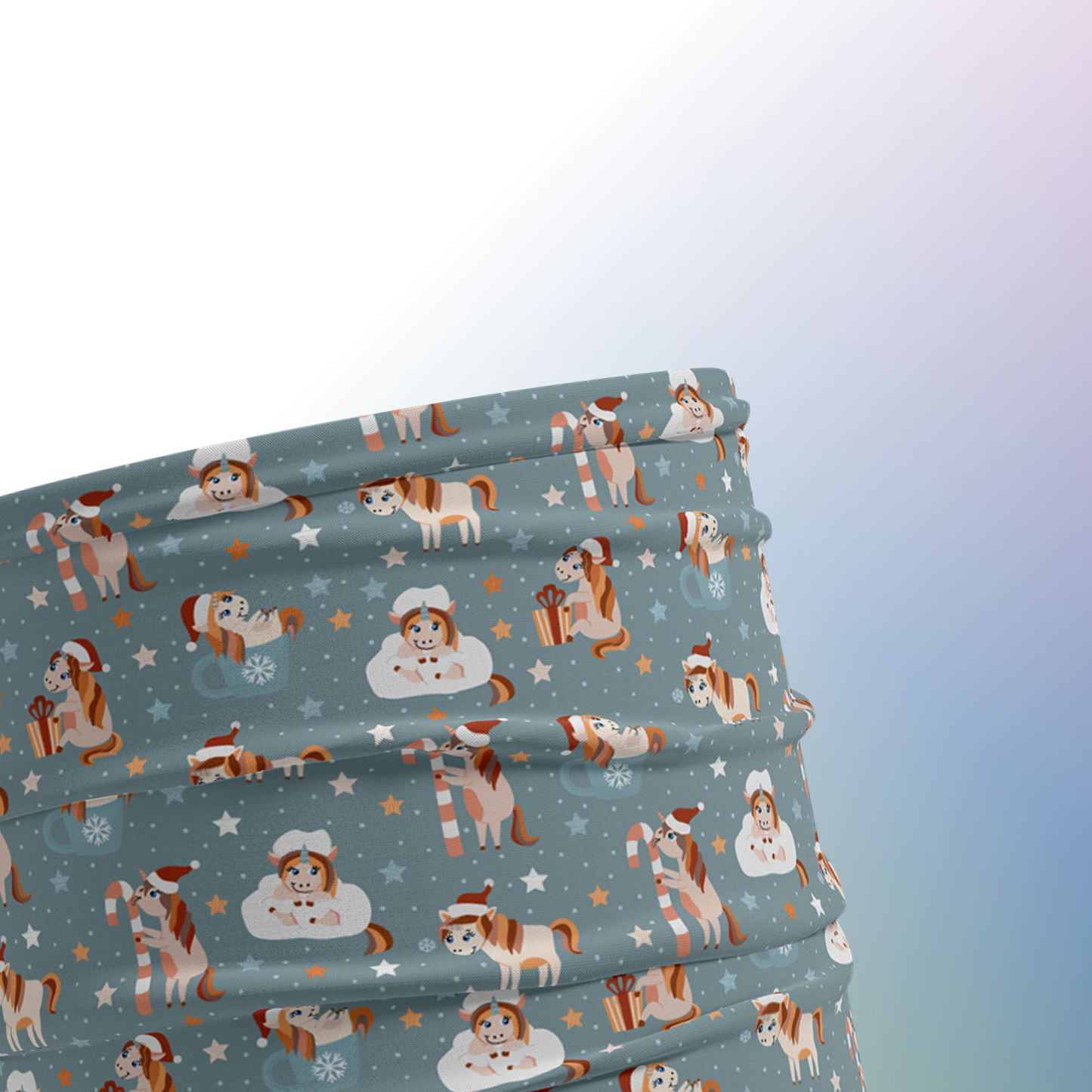 Multifunktionstuch "Christmas Unicorn"