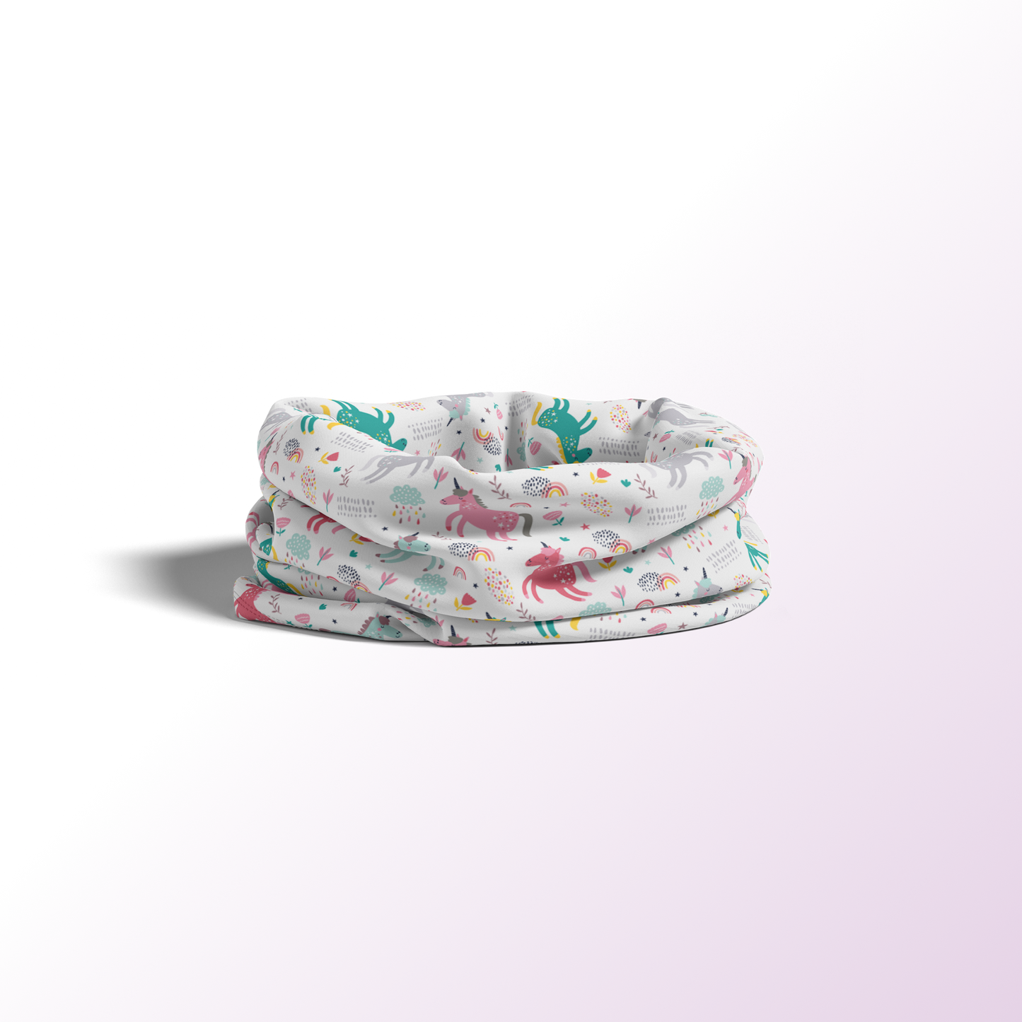 Multifunktionstuch "Rainbows and Unicorns"