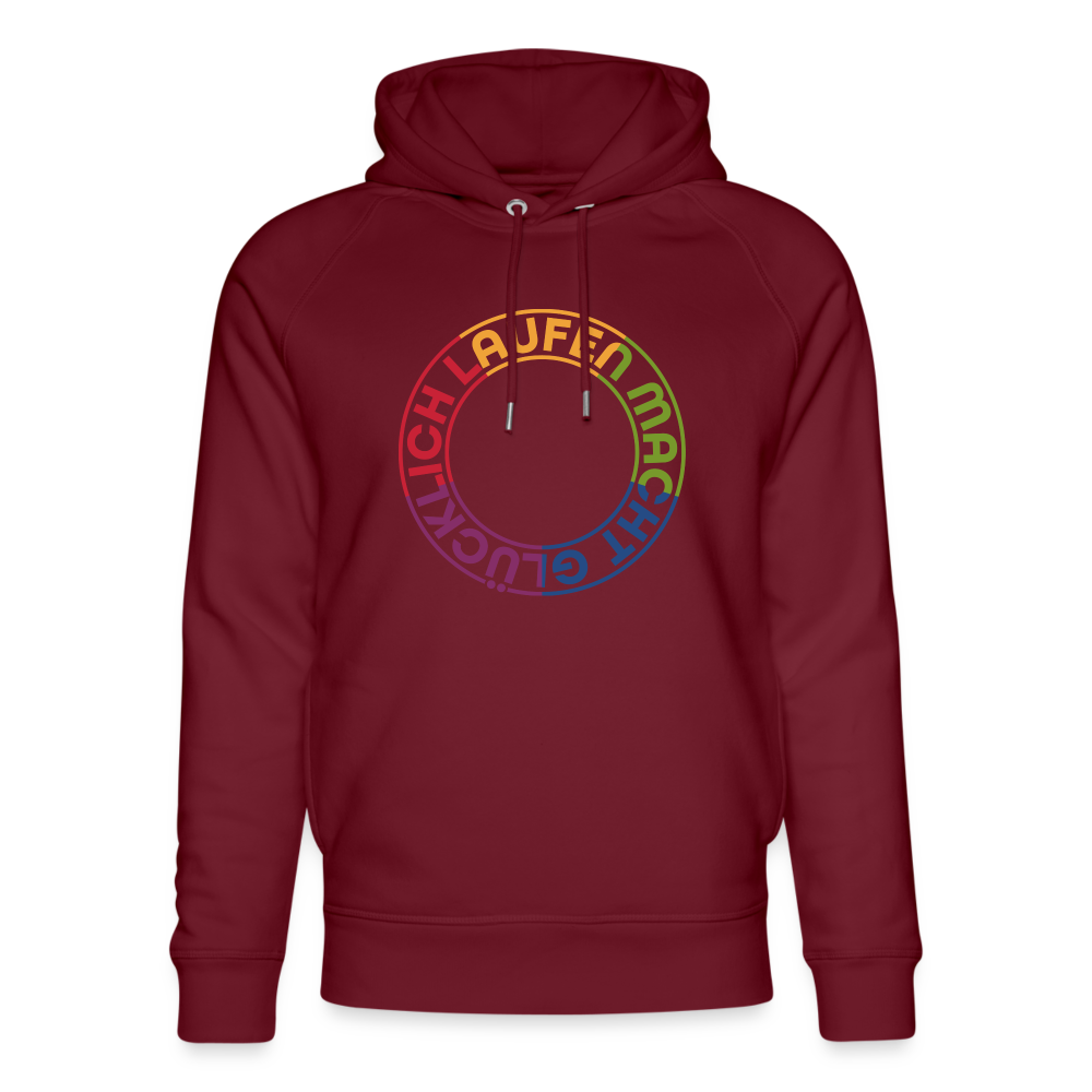 Unisex Bio-Hoodie - Burgunderrot