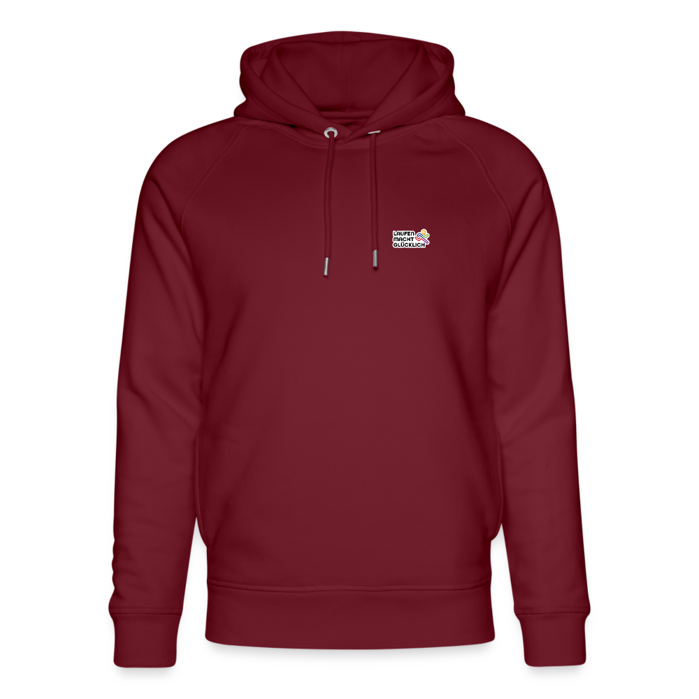 Unisex Bio-Hoodie von Stanley & Stella - Burgunderrot