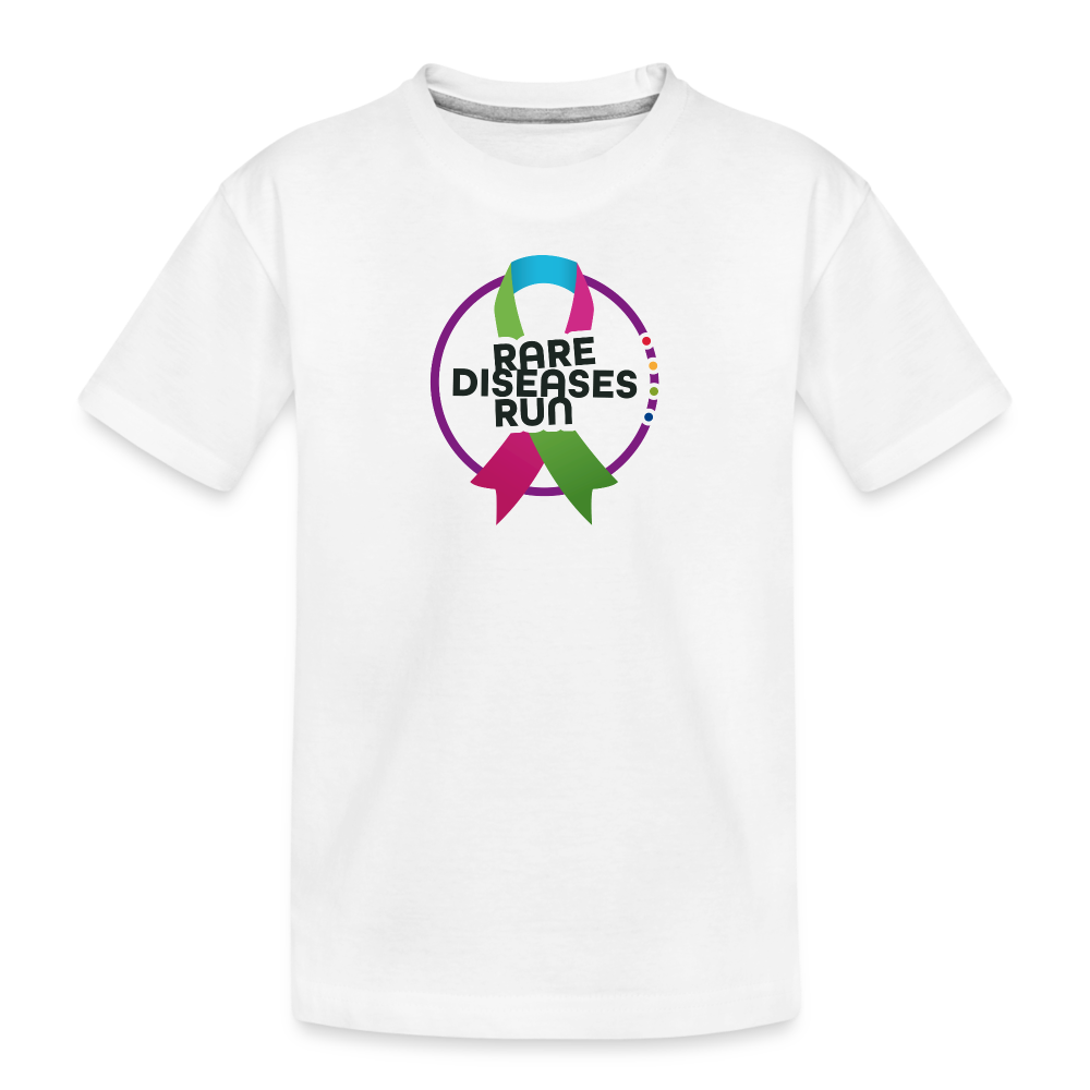 Rare Diseases Run | Kinder Premium Bio T-Shirt - weiß
