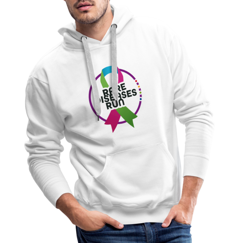Rare Diseases Run | Männer Premium Hoodie - weiß